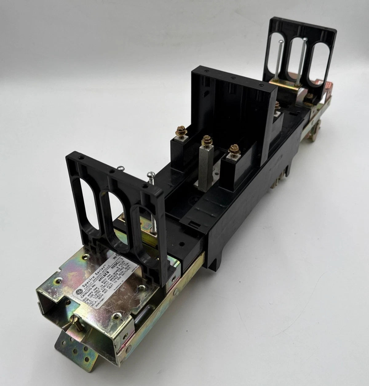 GE AMC6EB APN Circuit Breaker Module 300A 600V Max 6 Pole Spectra Series Model 1 Used
