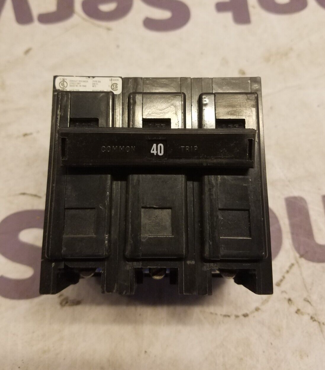 Cutler-Hammer BAB3040H New