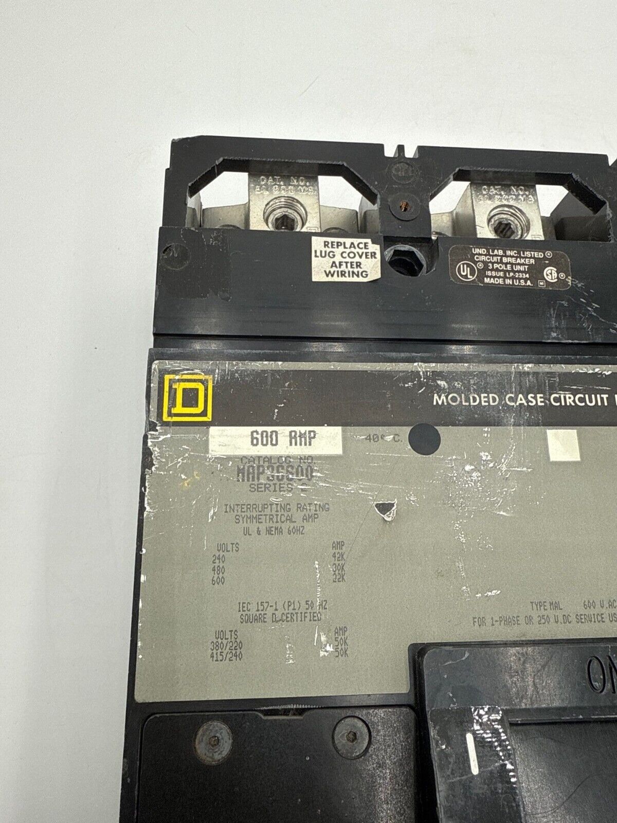 Square D MAP36600 Used