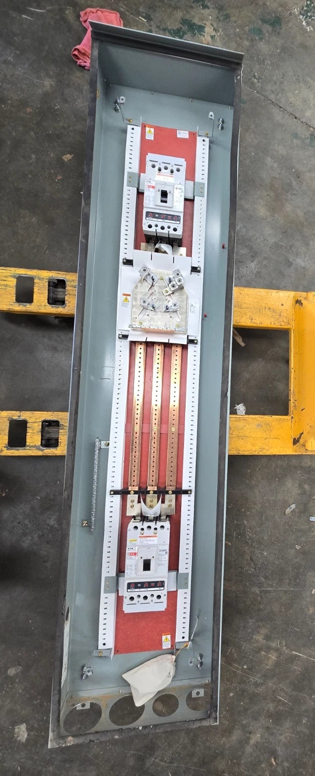 Eaton PRL3X Panelboard 400A 480/277V 3PH MCB Panel KD3400 Subfeed 350A 3R Encl Used