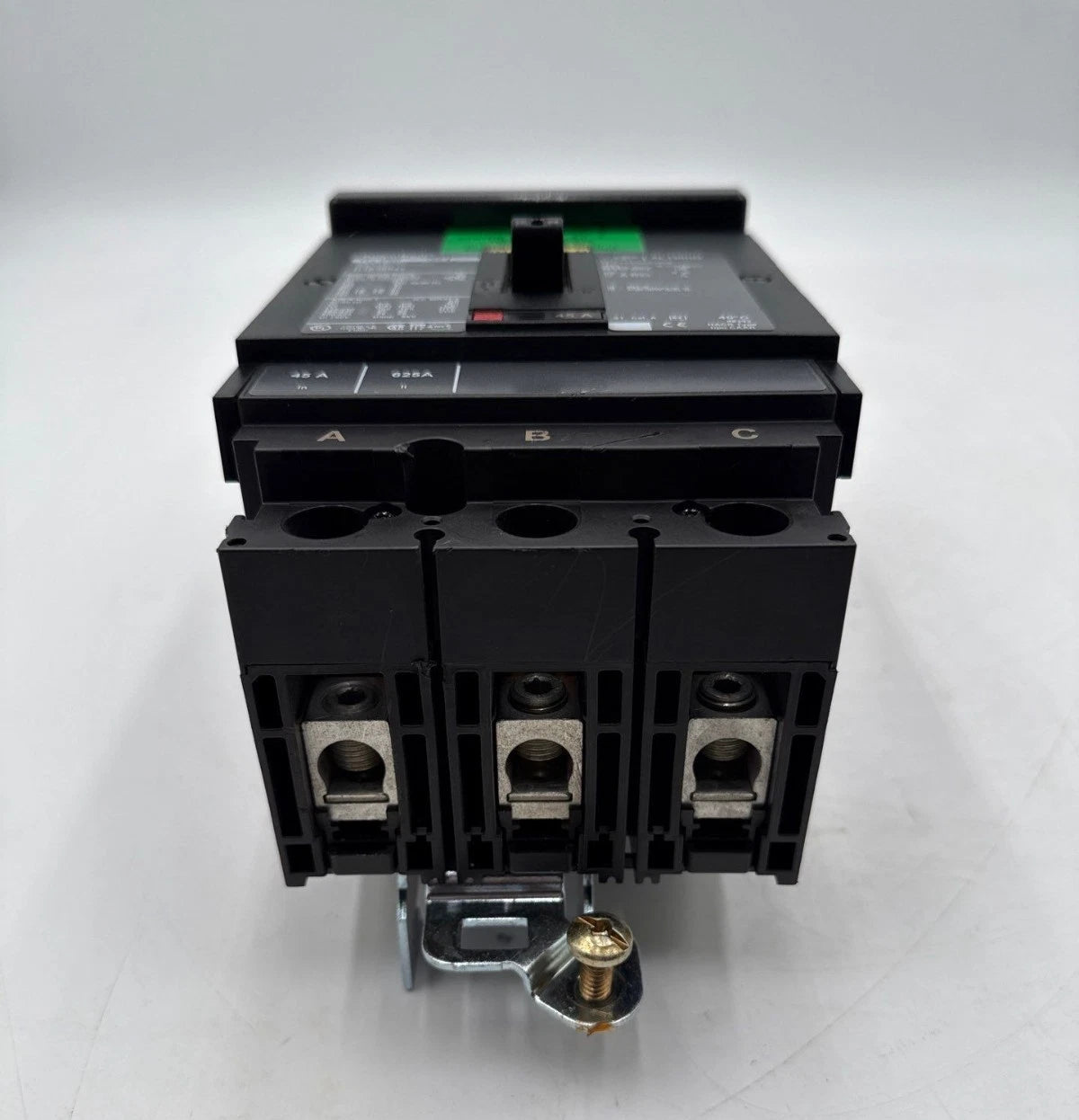Square D HJA36045 I-Line Circuit Breaker 45A 3P 600V 3PH HJA 45 Amp 3 Pole Used