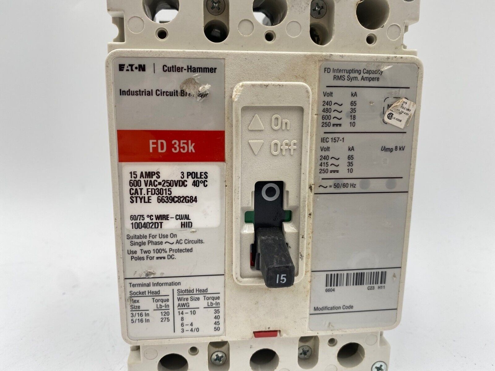 Eaton FD3015