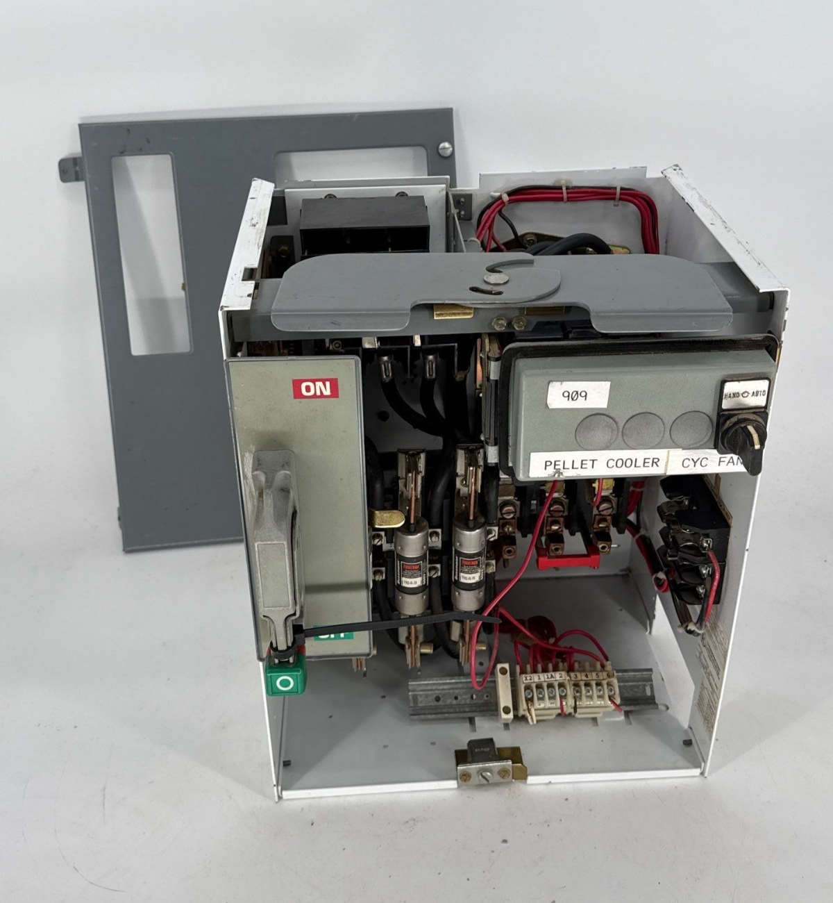 Square D Model 6 18" 100A Fused Combo MCC Bucket Size 3 Starter 8536SEO1S 100Amp Used