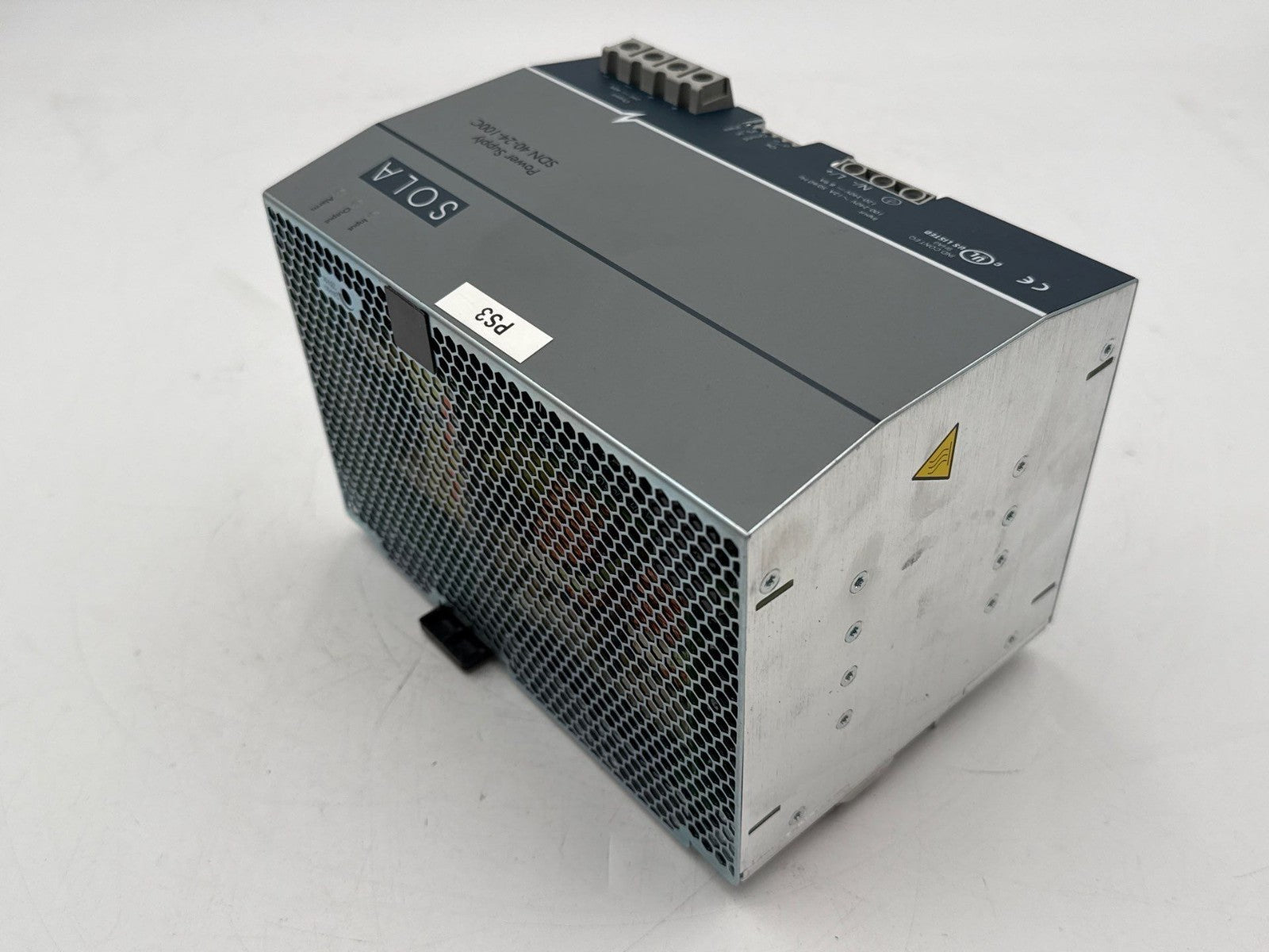 Emerson SOLA Hevi Duty SDN 40-24-100C Power Supply In 100-240V 12A Out 24VDC 40A Used