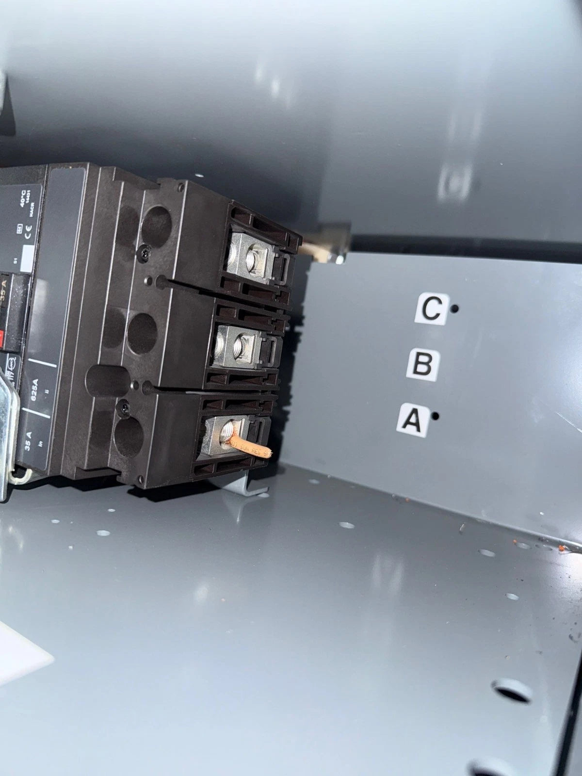 6" Square D Model 6 35A MCC Feeder Bucket 35 Amp HJL36035 Breaker HJL New