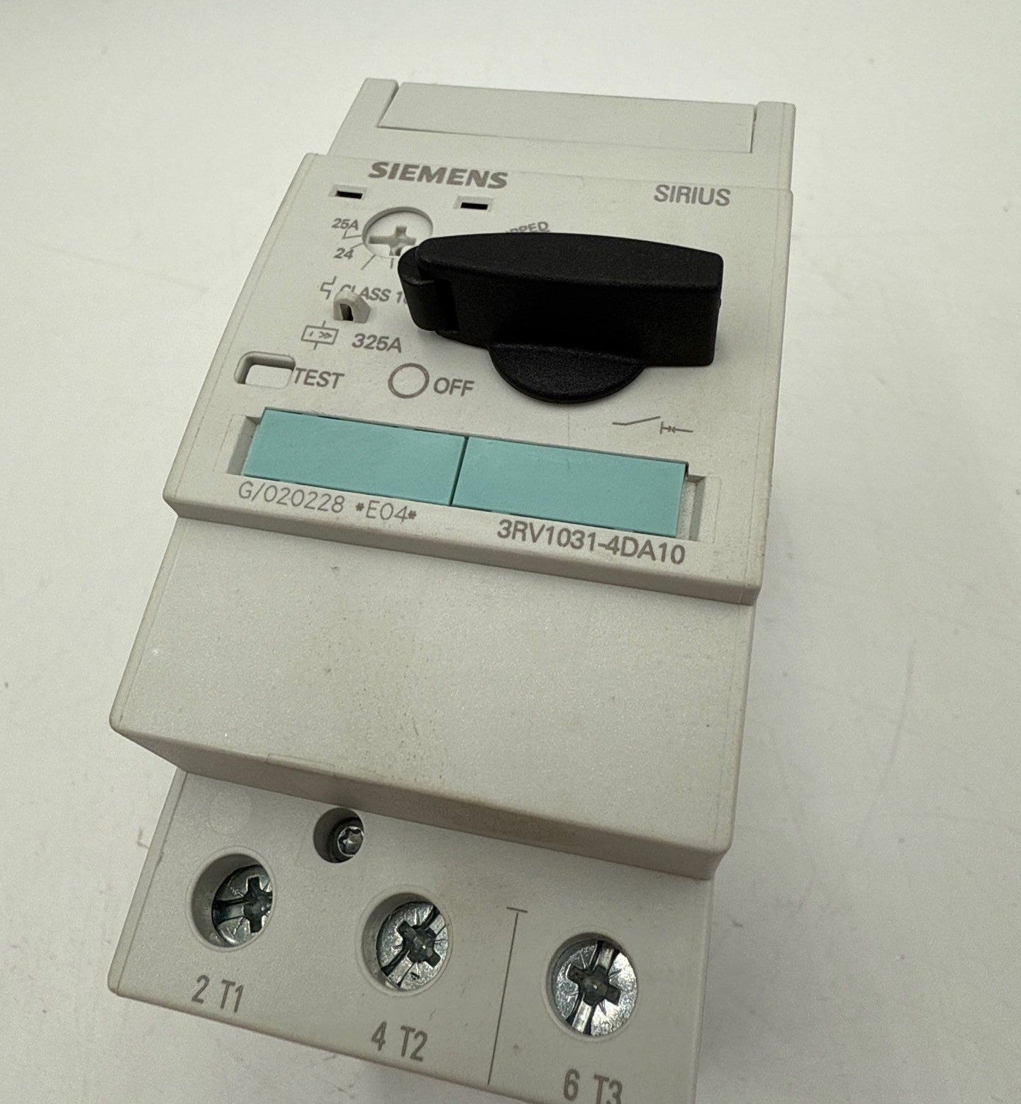 Siemens 3RV1031-4DA10 Circuit Breaker Motor Protector 18-25A 3P Size S2 New