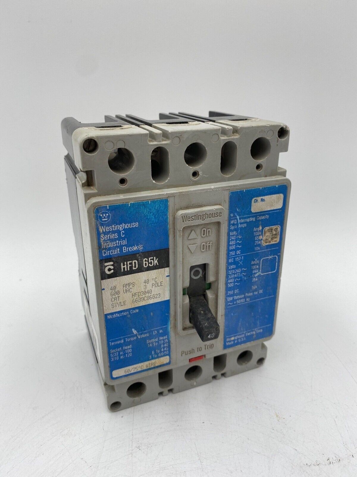 Eaton HFD3040 Used