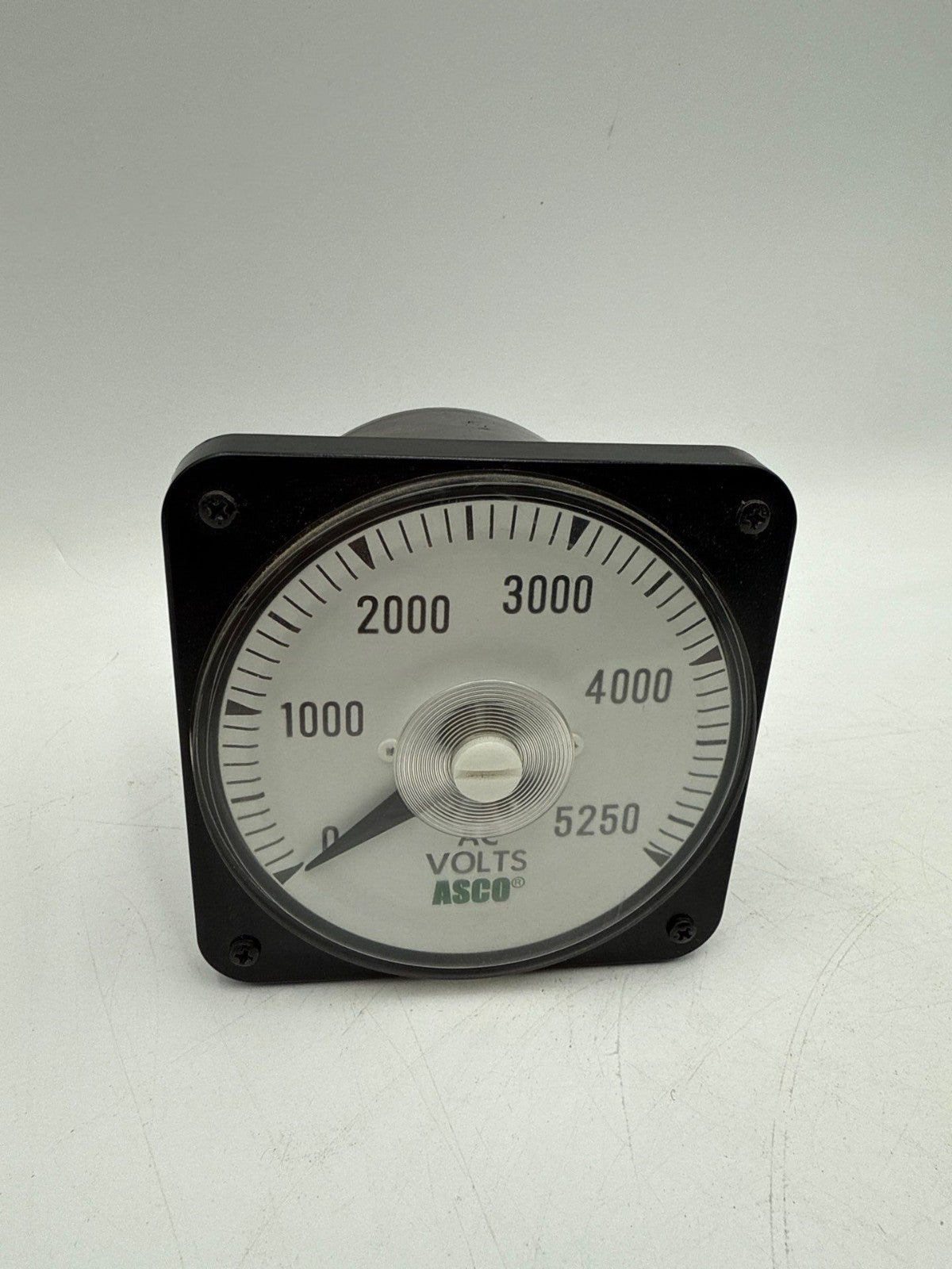 ASCO 550470-029 AB-40P Volt Meter Gauge 0-5250V AC Voltmeter Used