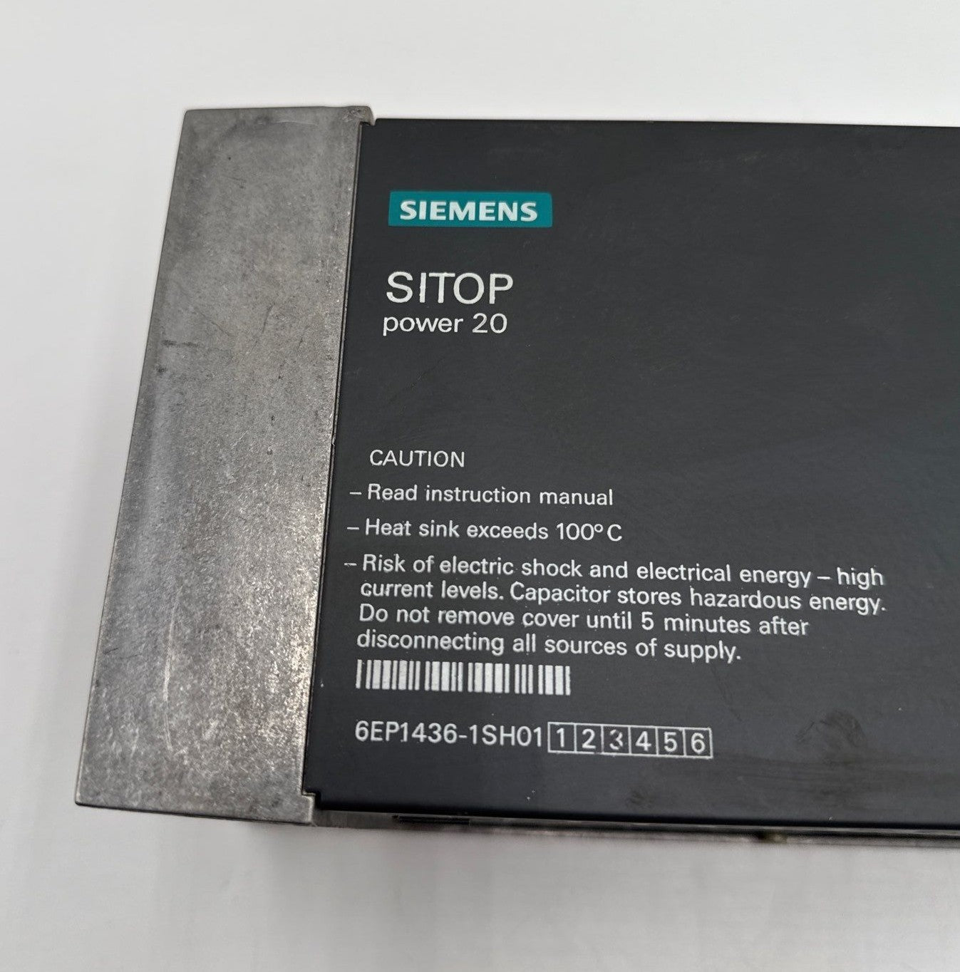 Siemens 6EP1436-1SH01 SITOP Power 20 Power Supply Input 480V Output 24V Used