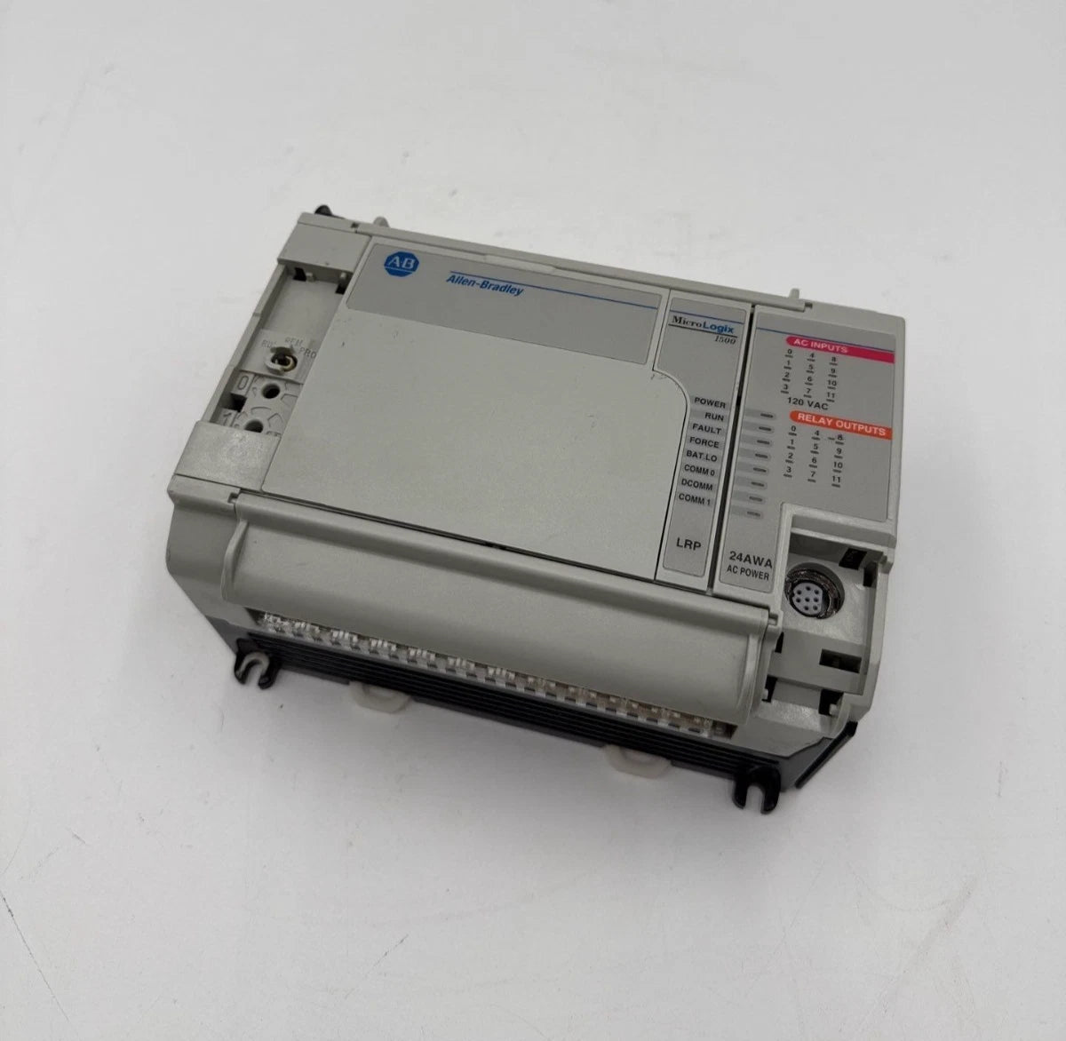 Allen-Bradley MicroLogix 1500 1764-24AWA Controller Base Unit 12 AC INPUT 12 Out New