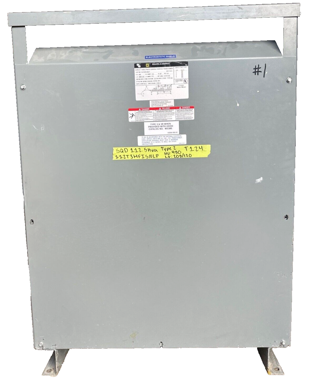 Square D 112T3HFISNLP Used