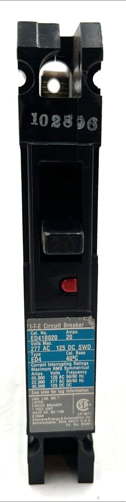 Siemens ED41B020 Used