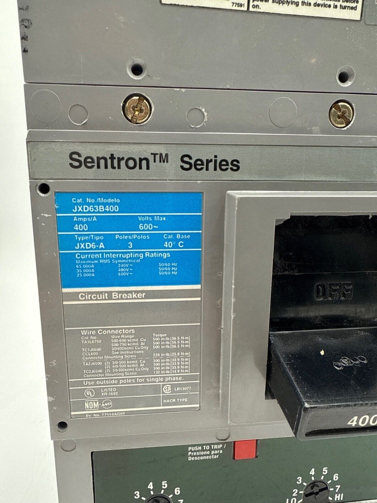 Siemens JXD63B200 Used