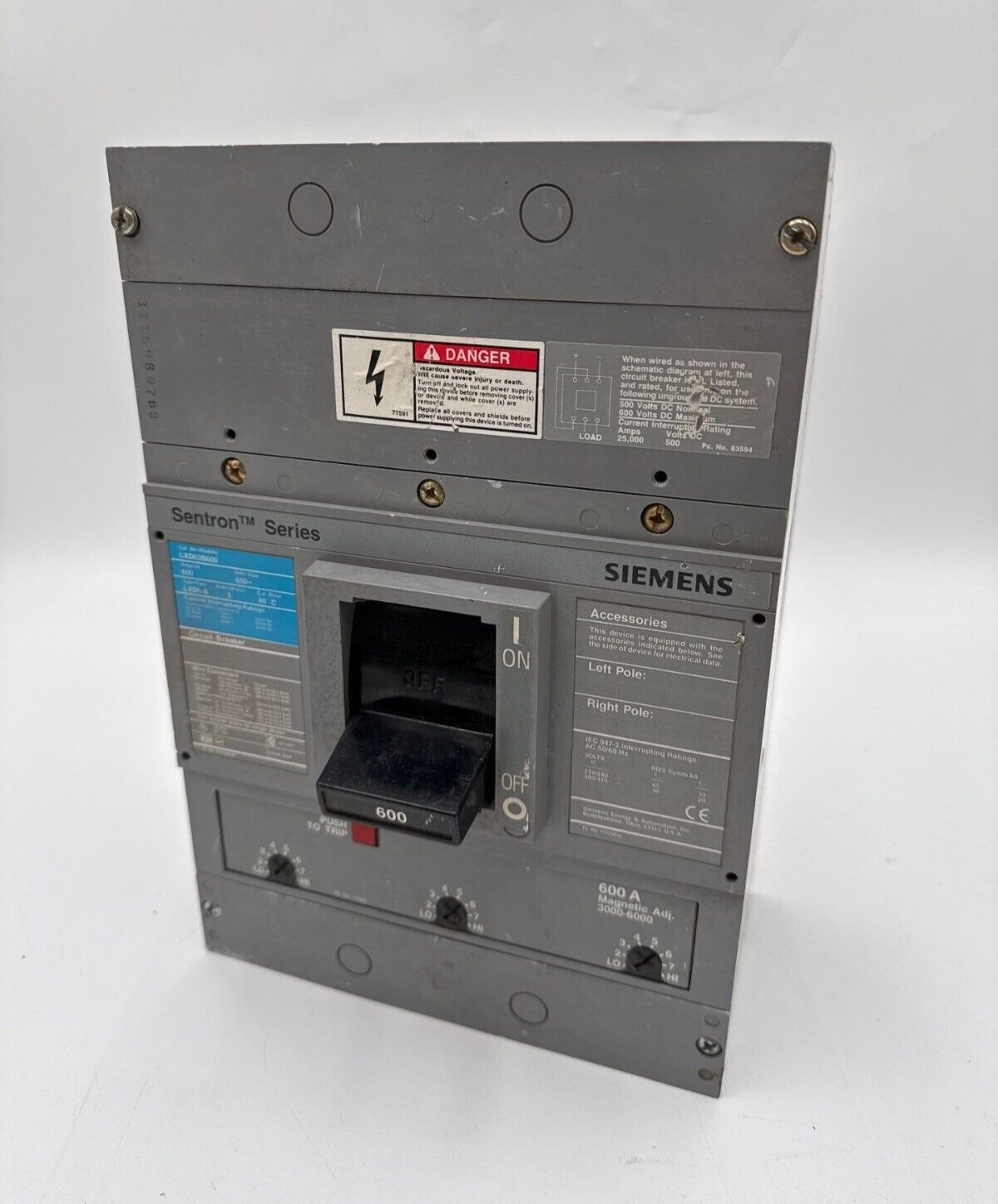 Siemens LXD63B600 Used