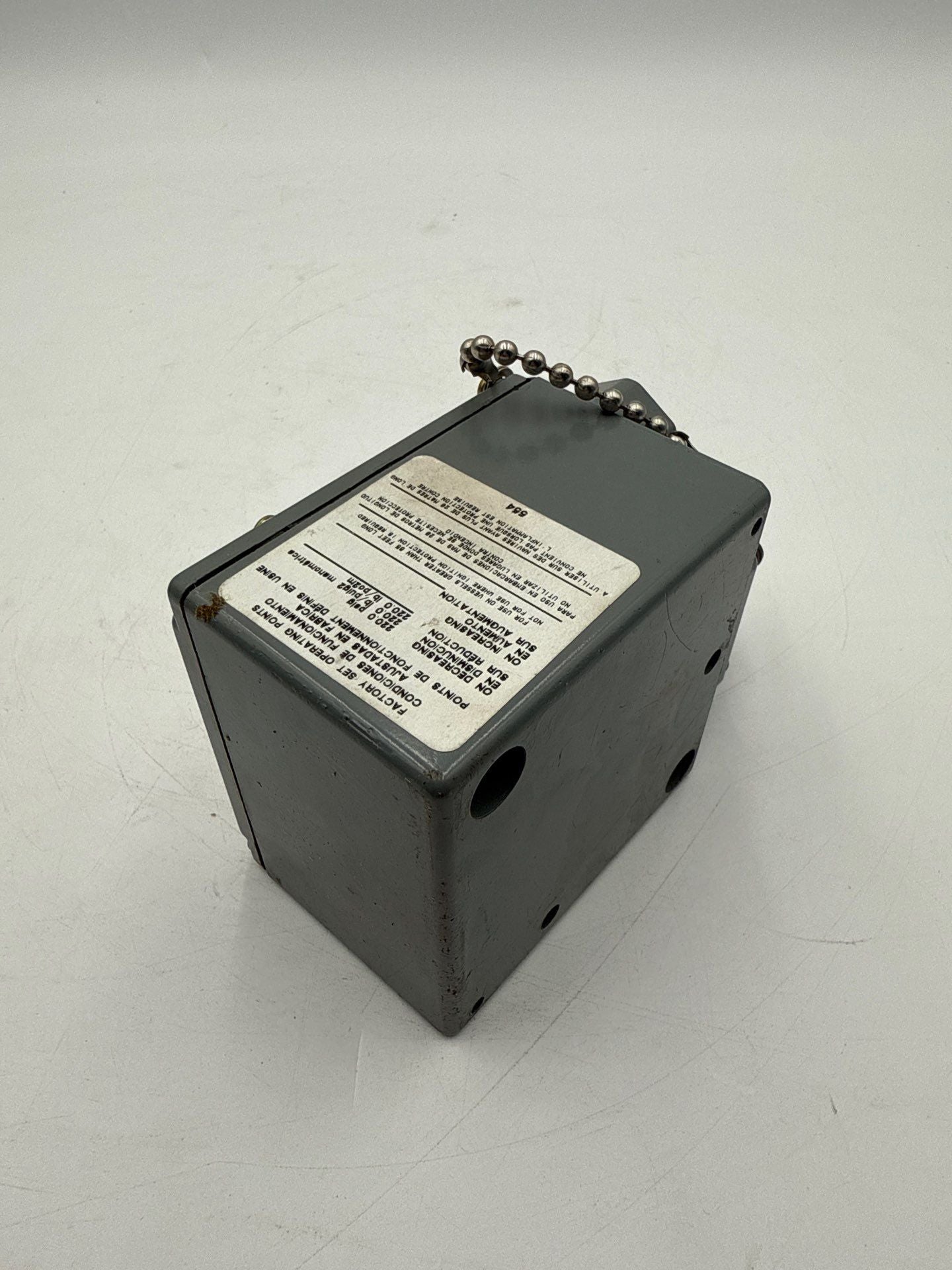 Square D 9012 GBW-1 Pressure Switch Adjustable 13-425 PSIG 120/240V 9012GBW1 New