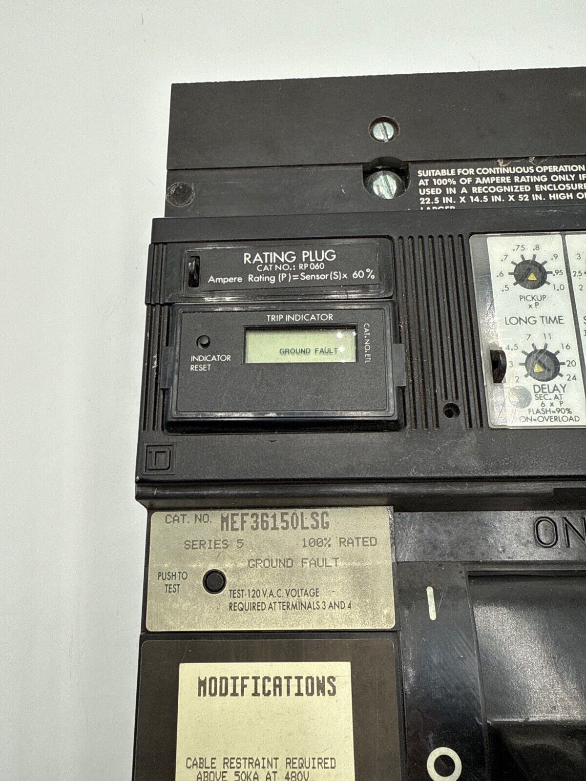 Square D MEF36150LSG Used