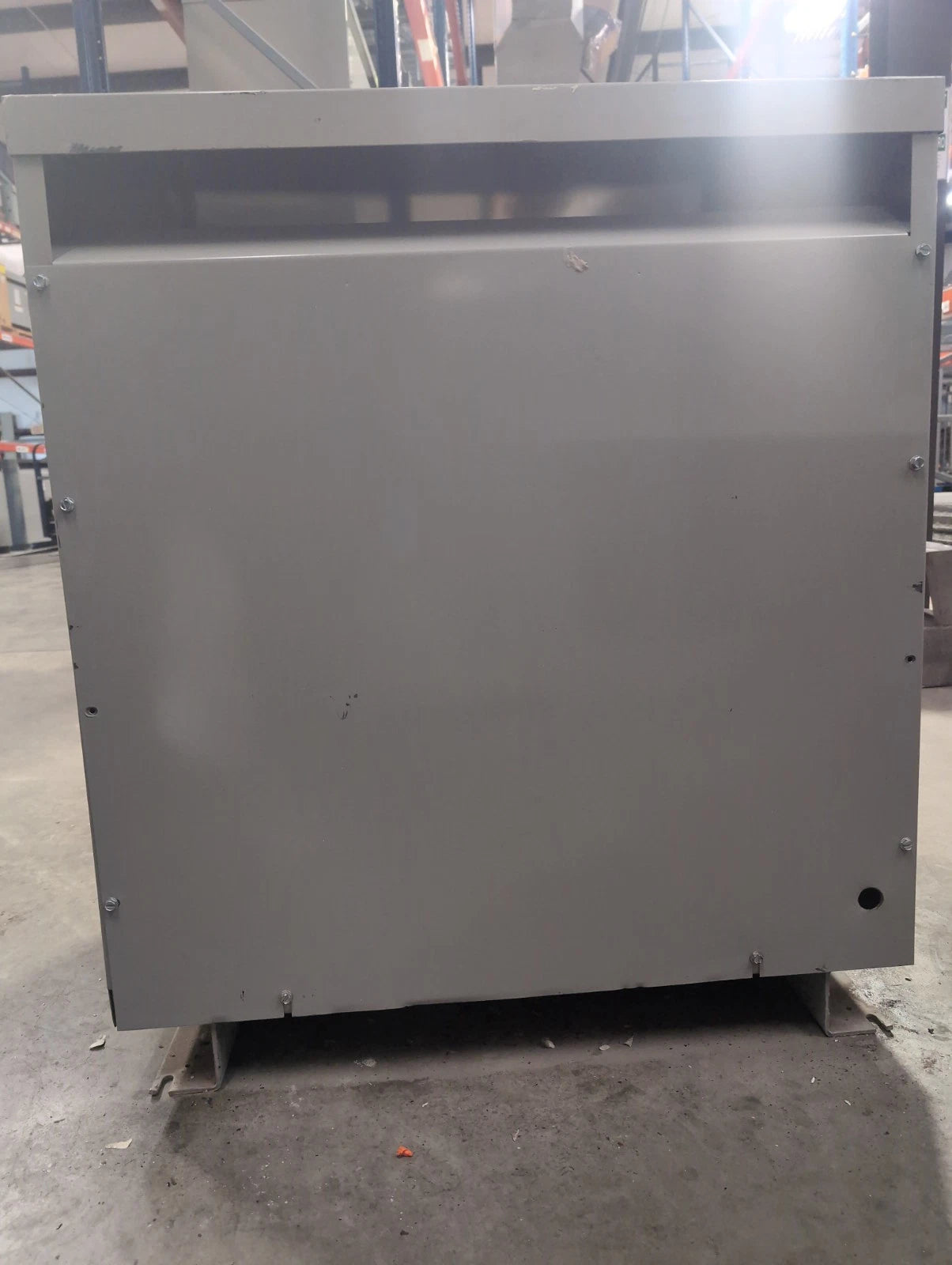 75KVA GE 3PH Transformer 9T23B3874 Pri 480V Sec 208/120V Type QL Indoor Encl Used