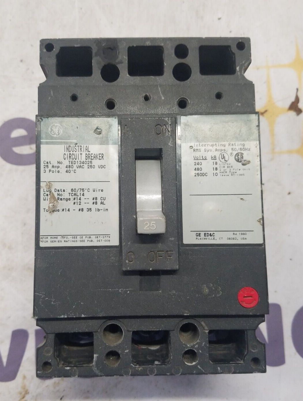 GE TED134025 Used