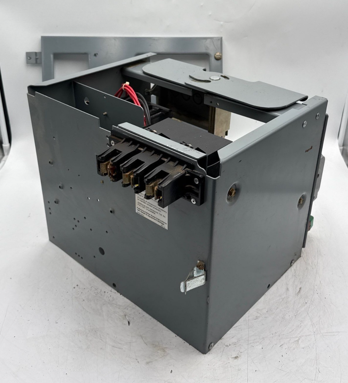 Square D Model 6 12" 30A Breaker Combo MCC Bucket Size 1 Starter FAP3603015M Used