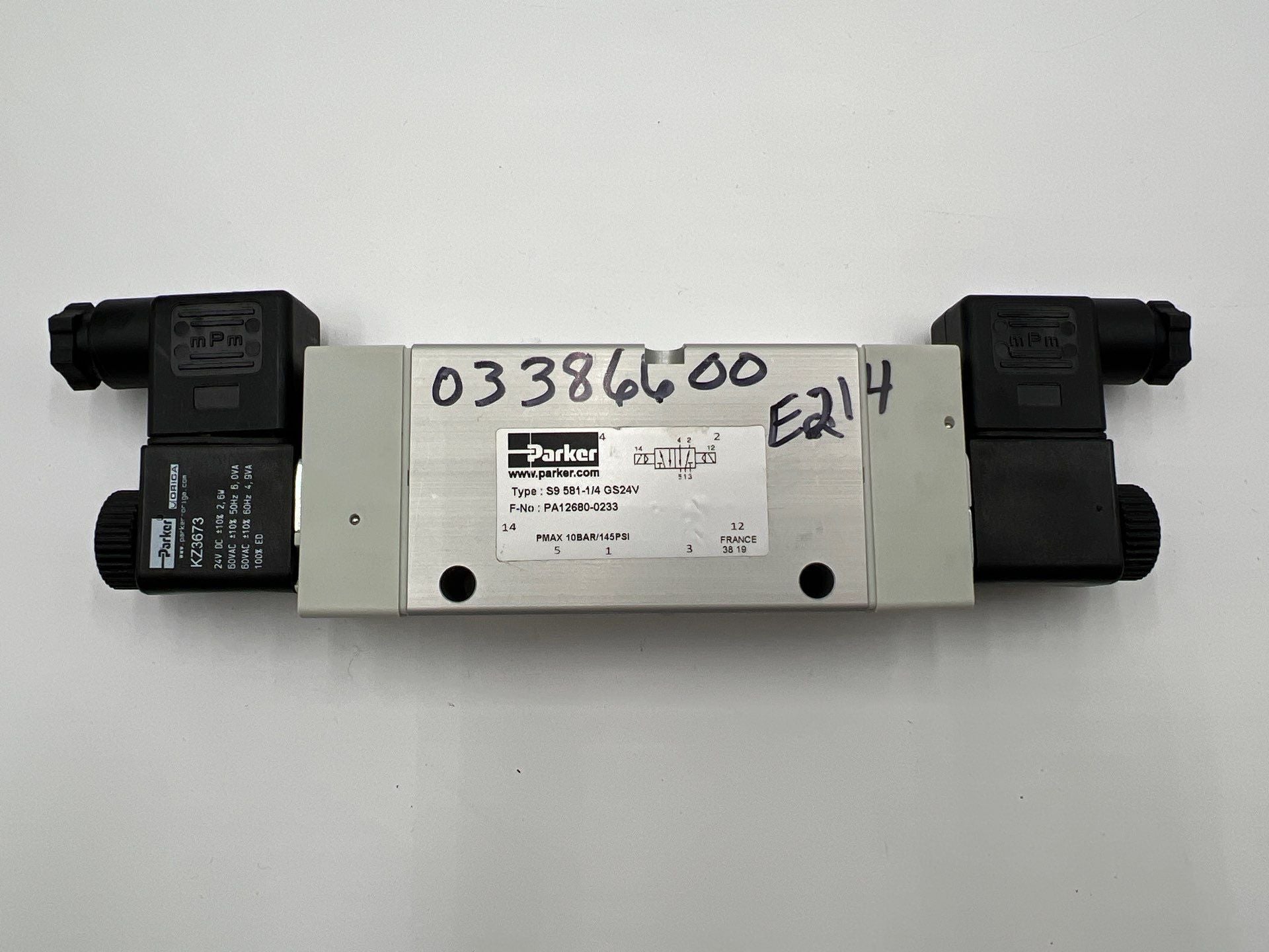 Parker PA12680-0233 Used