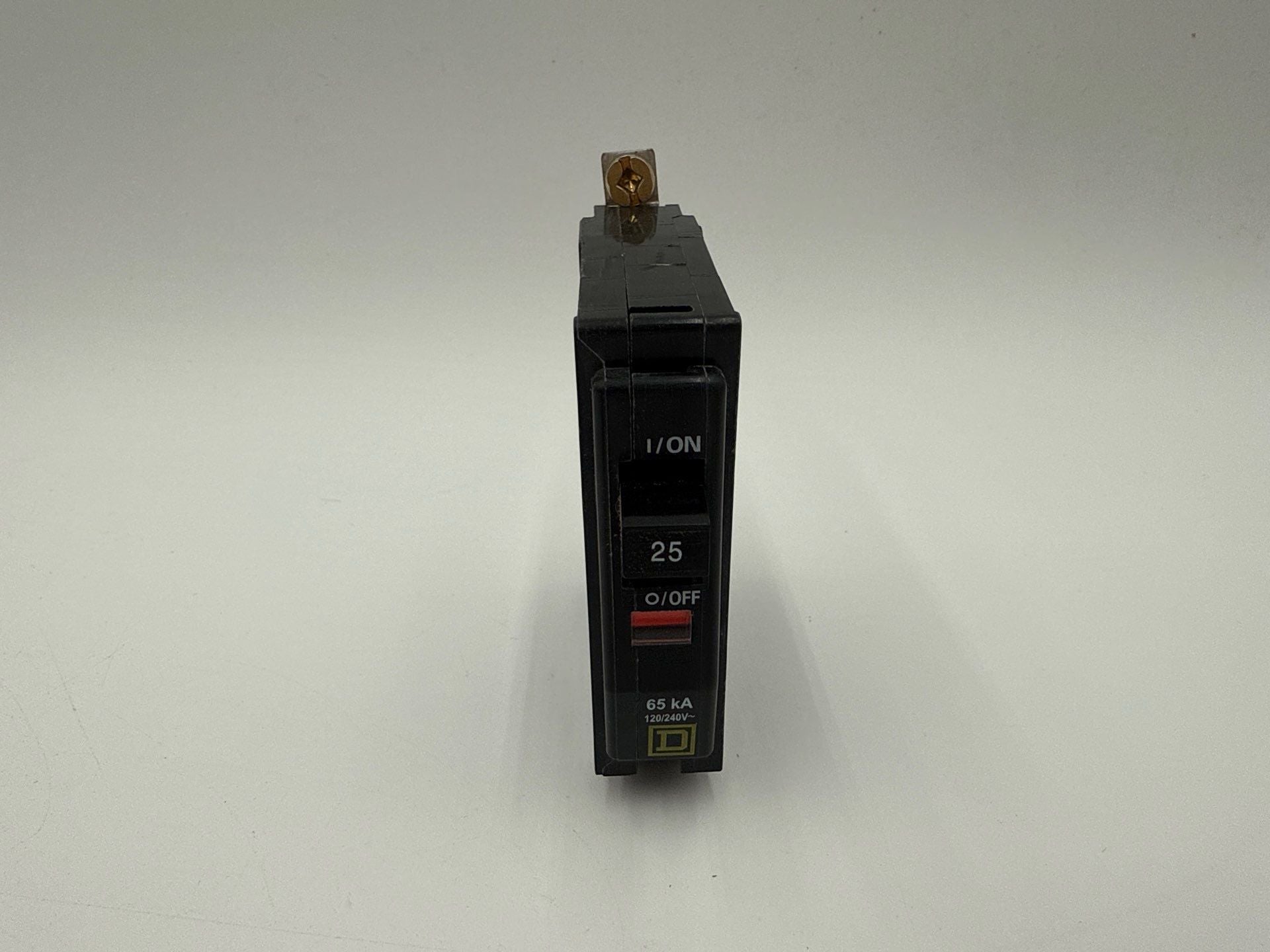 Square D QHB125 Circuit Brekaer 25A 1P 120/240V 65kA Bolt On 25 Amp 1 Pole QOB New