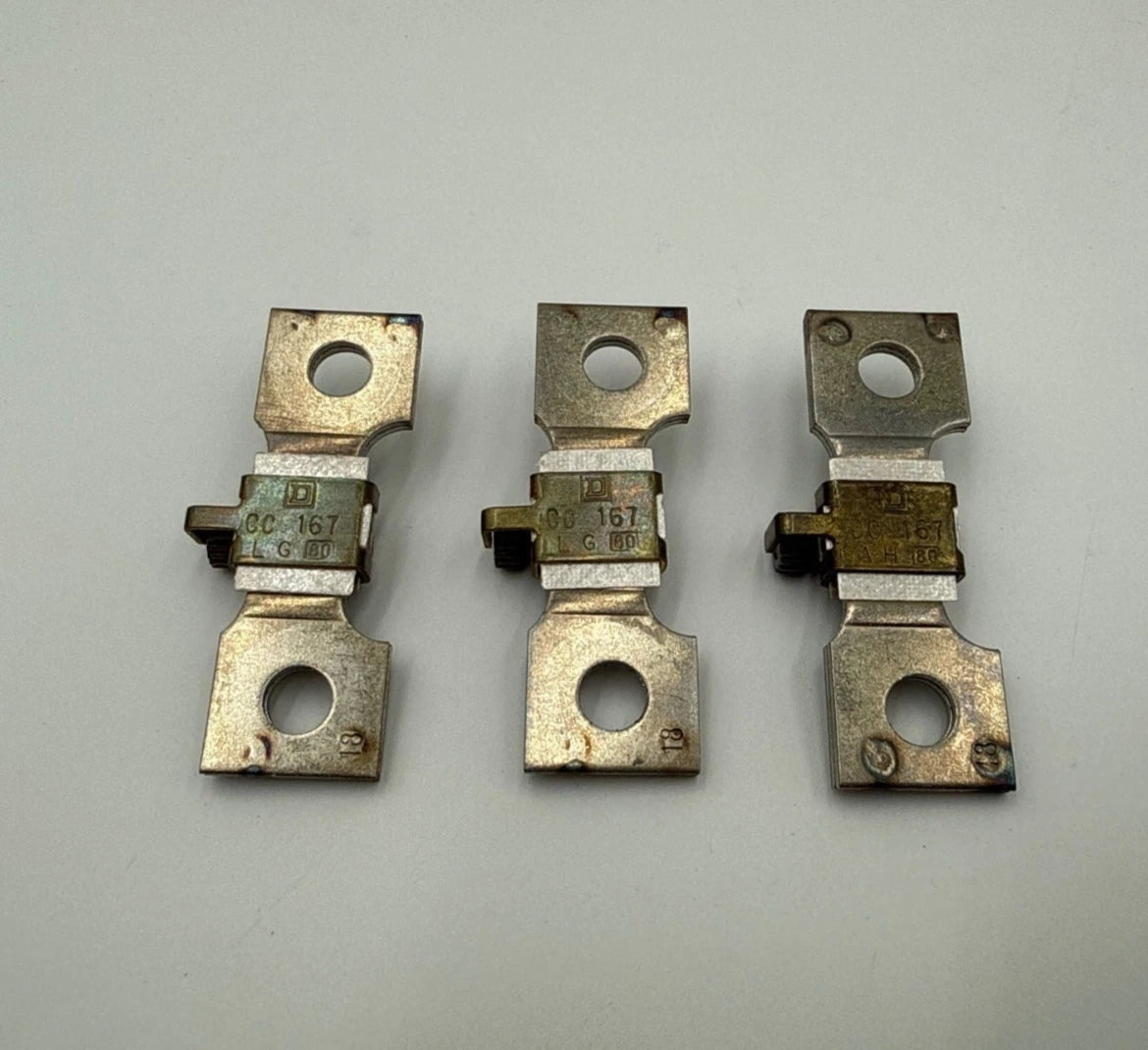 3PC Lot Square D CC167 Thermal Overload Relay Heater Element Unit CC 167.0 New New