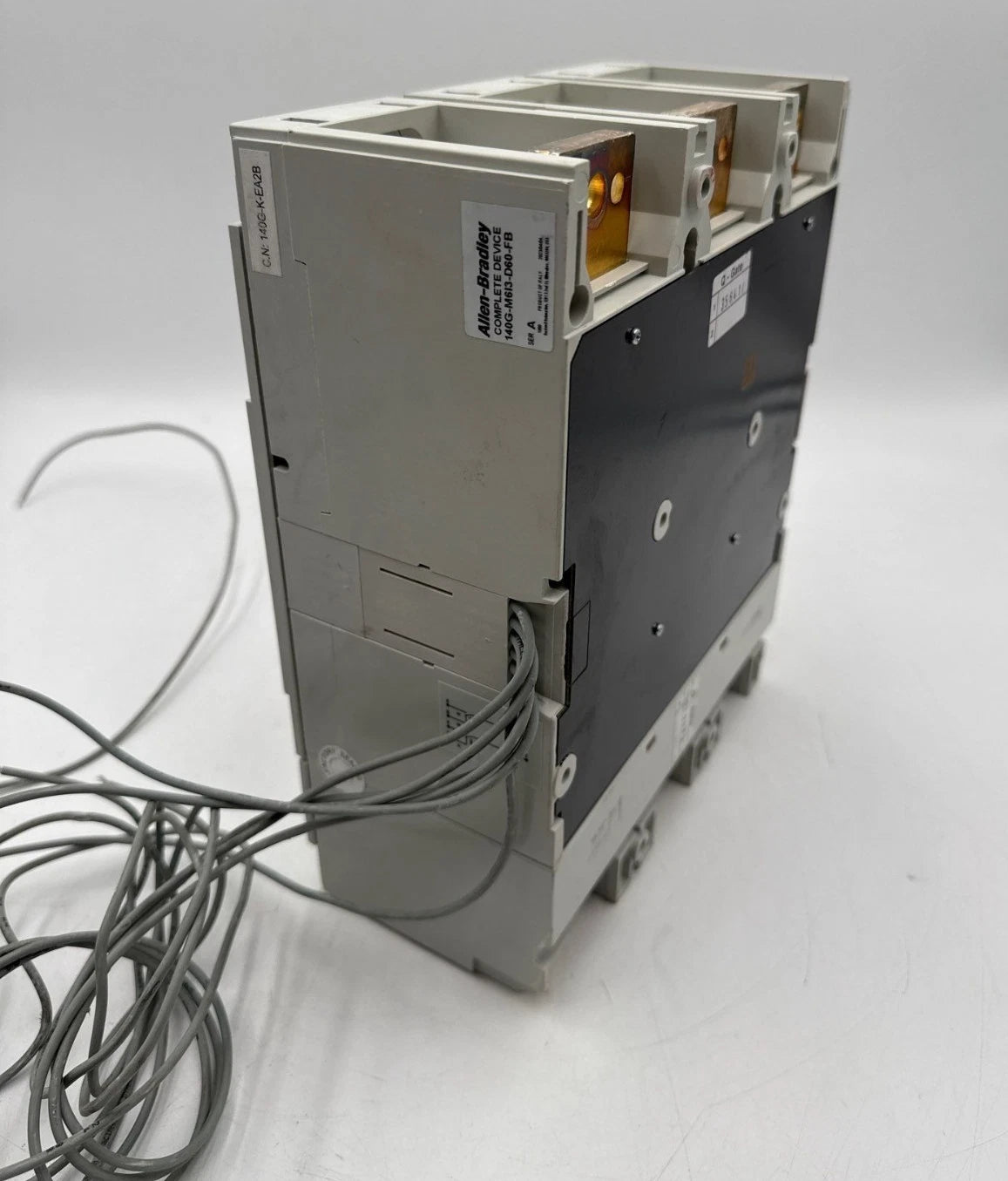 Allen Bradley 140G-M6X3 Circuit Breaker 600A 3P 600V 3PH LSIG Trip 600 Amp Used