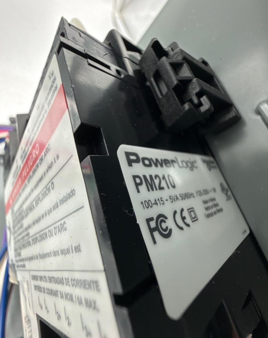 Square D HDMPM21048311 PowerLogic High Density Power Meter Cabinet PM210 Used