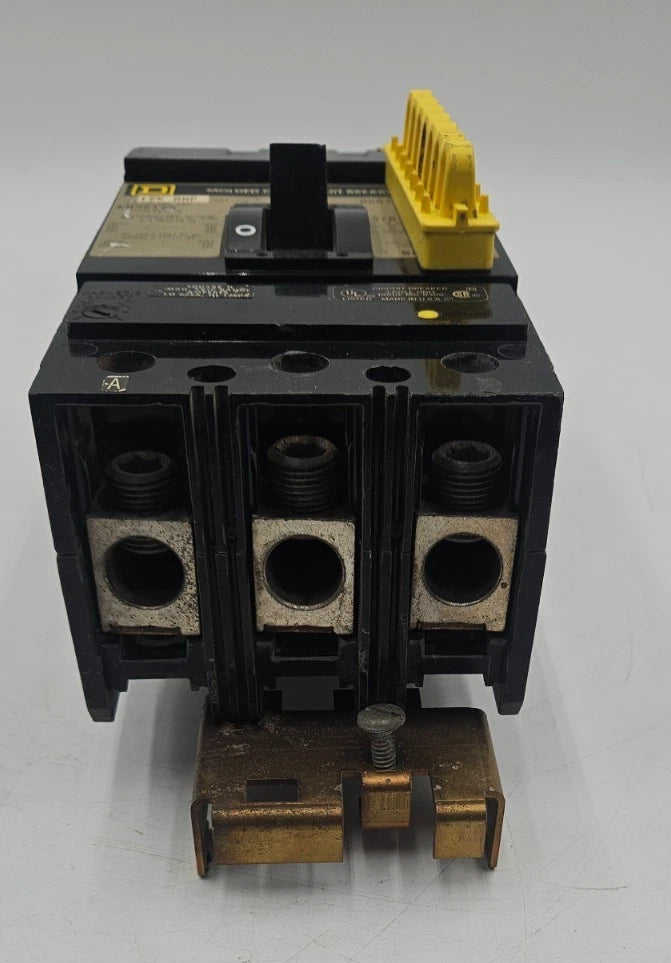 Square D KA36125 I-Line Circuit Breaker 125A 3P 600V 3PH KA 125 Amp 3 Pole USED Used