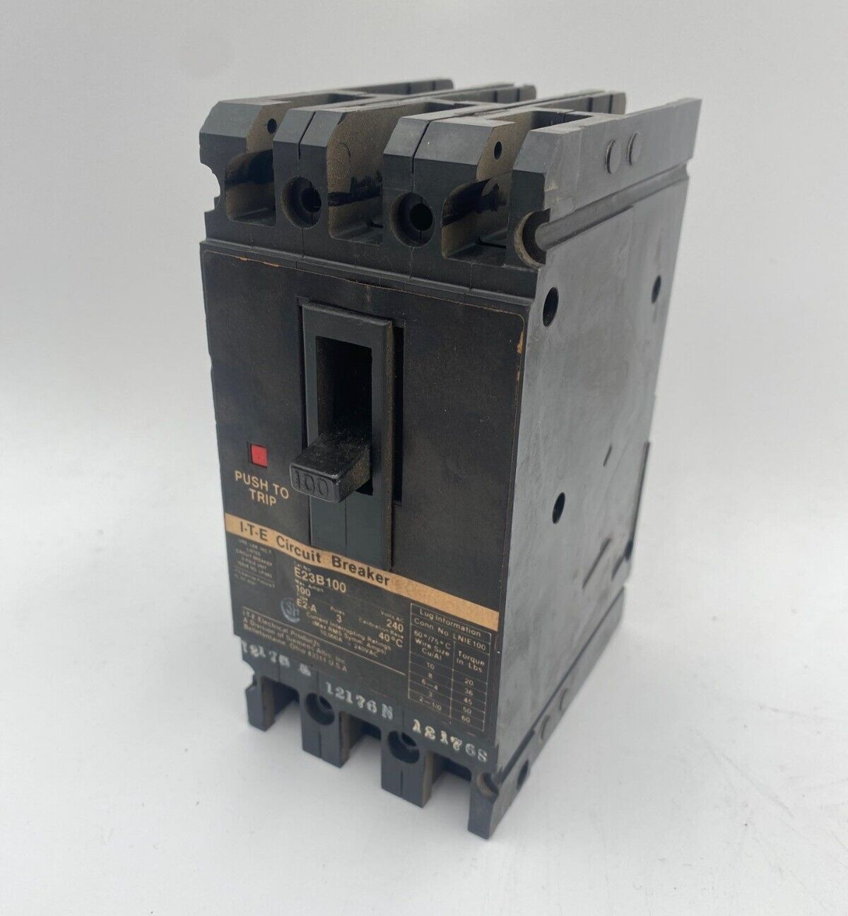 Siemens E23B100 Used