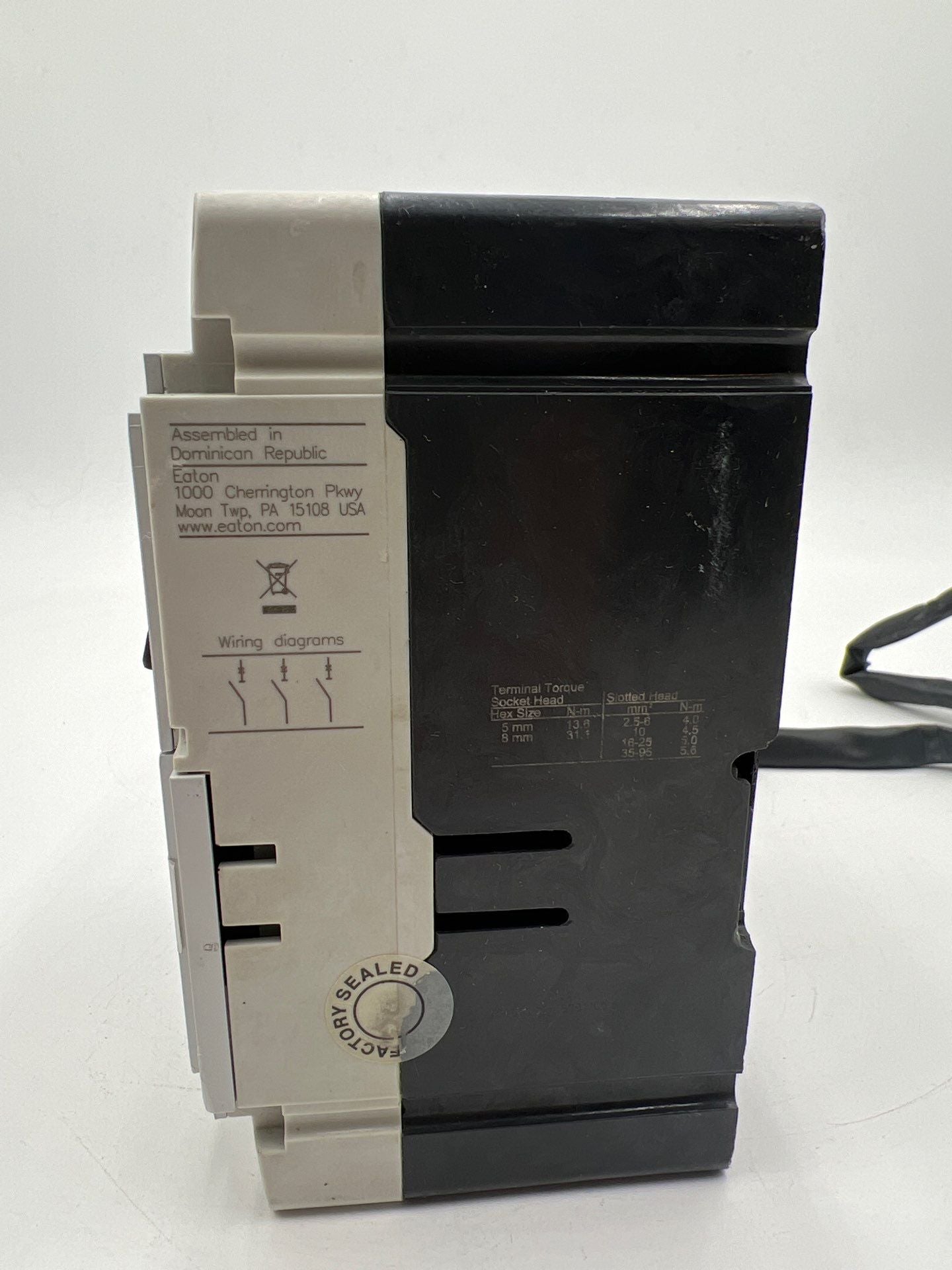 Eaton PDD23G0225TFFL Circuit Breaker 225A 240V 3P 225 Amp 3 Pole 3PH Used