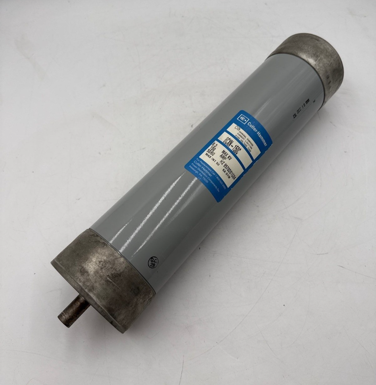 Cutler Hammer 8CXN-150C Medium Voltage Fuse 150A 8.3kV 9570D01G04 CXN New