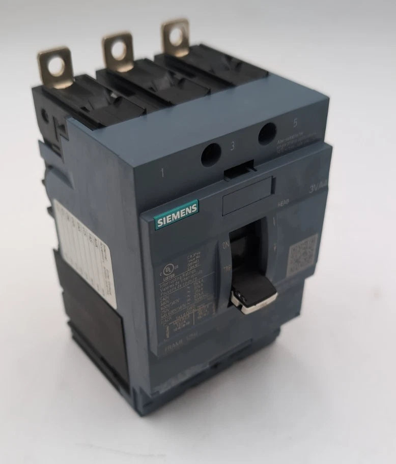 Siemens 3VA4195-6ED34-0AA0 Circuit Breaker 15A 3P 480V 600Y/347V 15 Amp Bolt On New