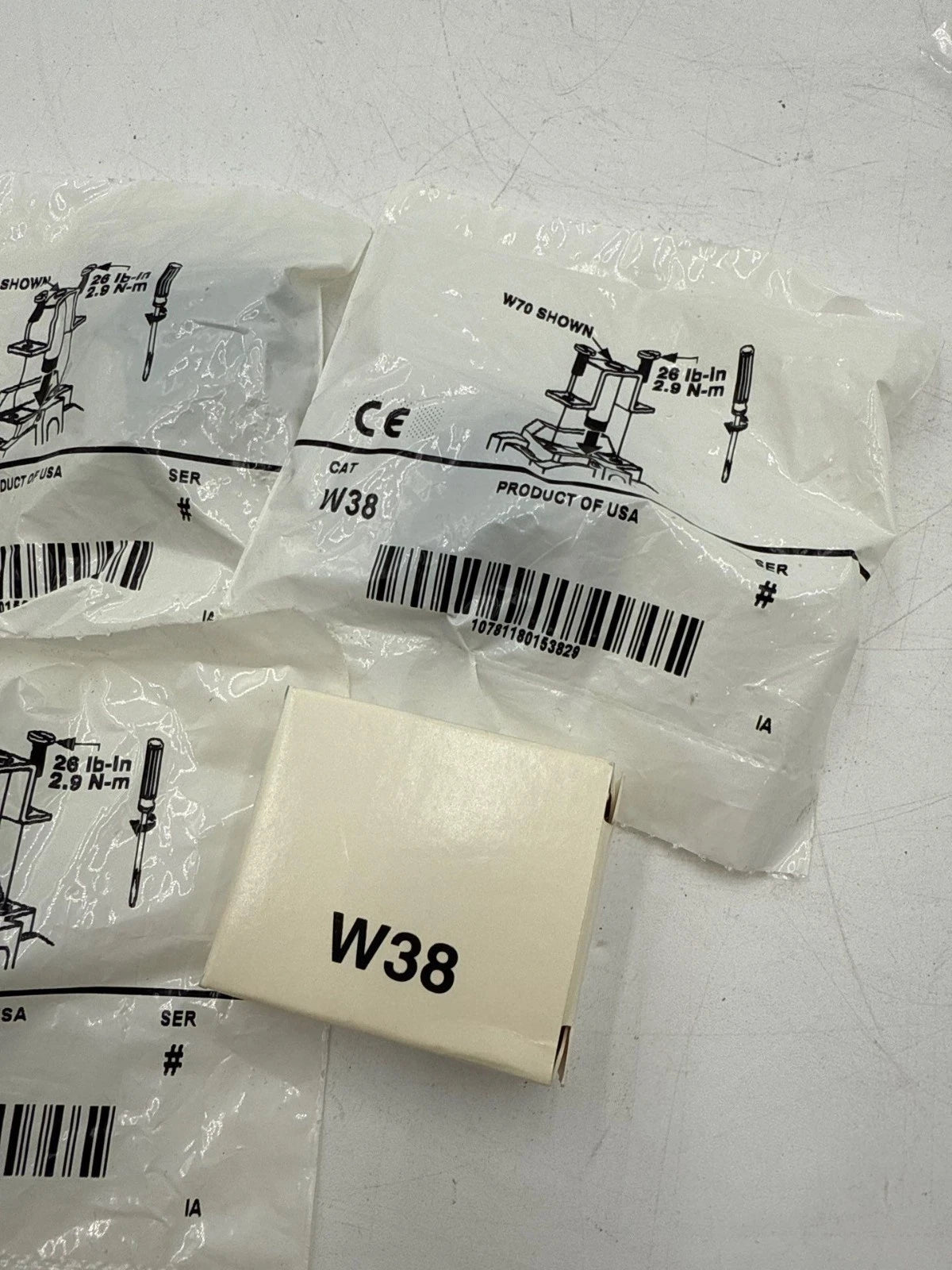 4PC Lot Allen Bradley W38 Thermal Overload Relay Heater W-38 2.59A Element Unit New