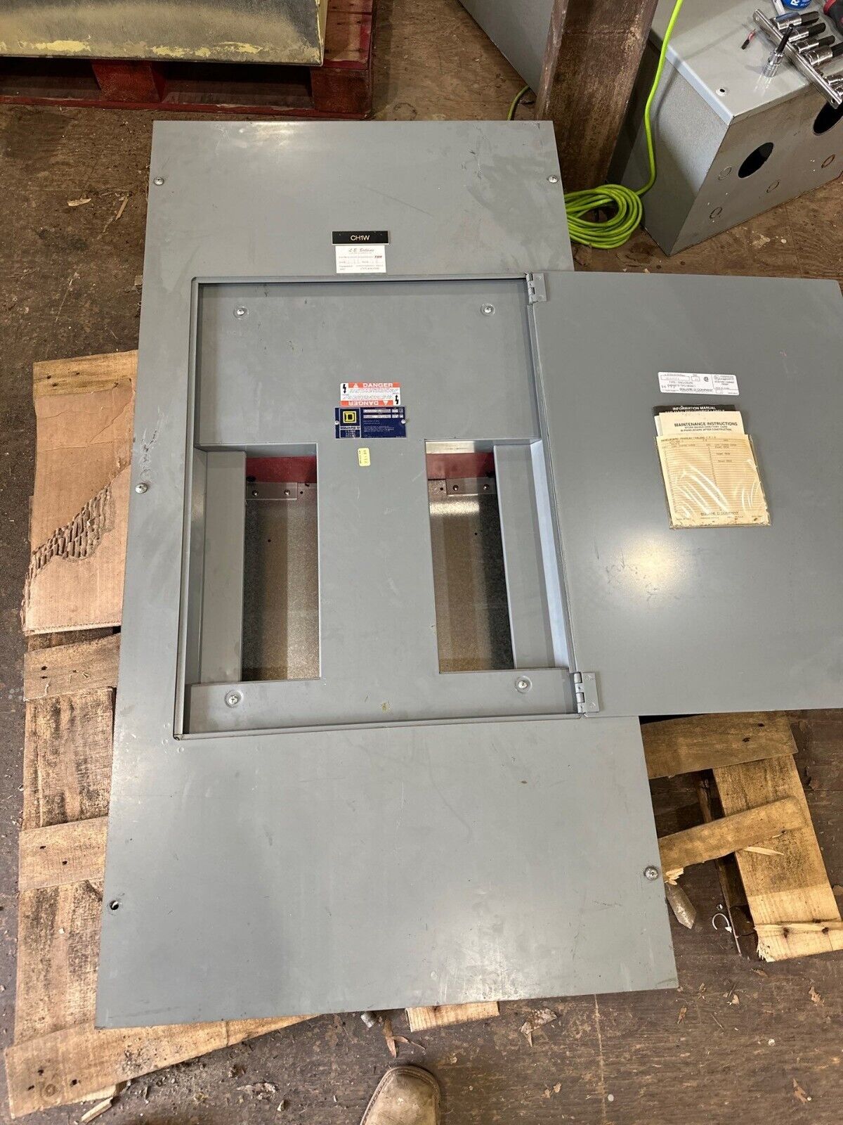 Square D I-Line Panelboard 225A 480Y/277V 3PH 18 Circuit MLO Panel Indoor Encl P480 Used