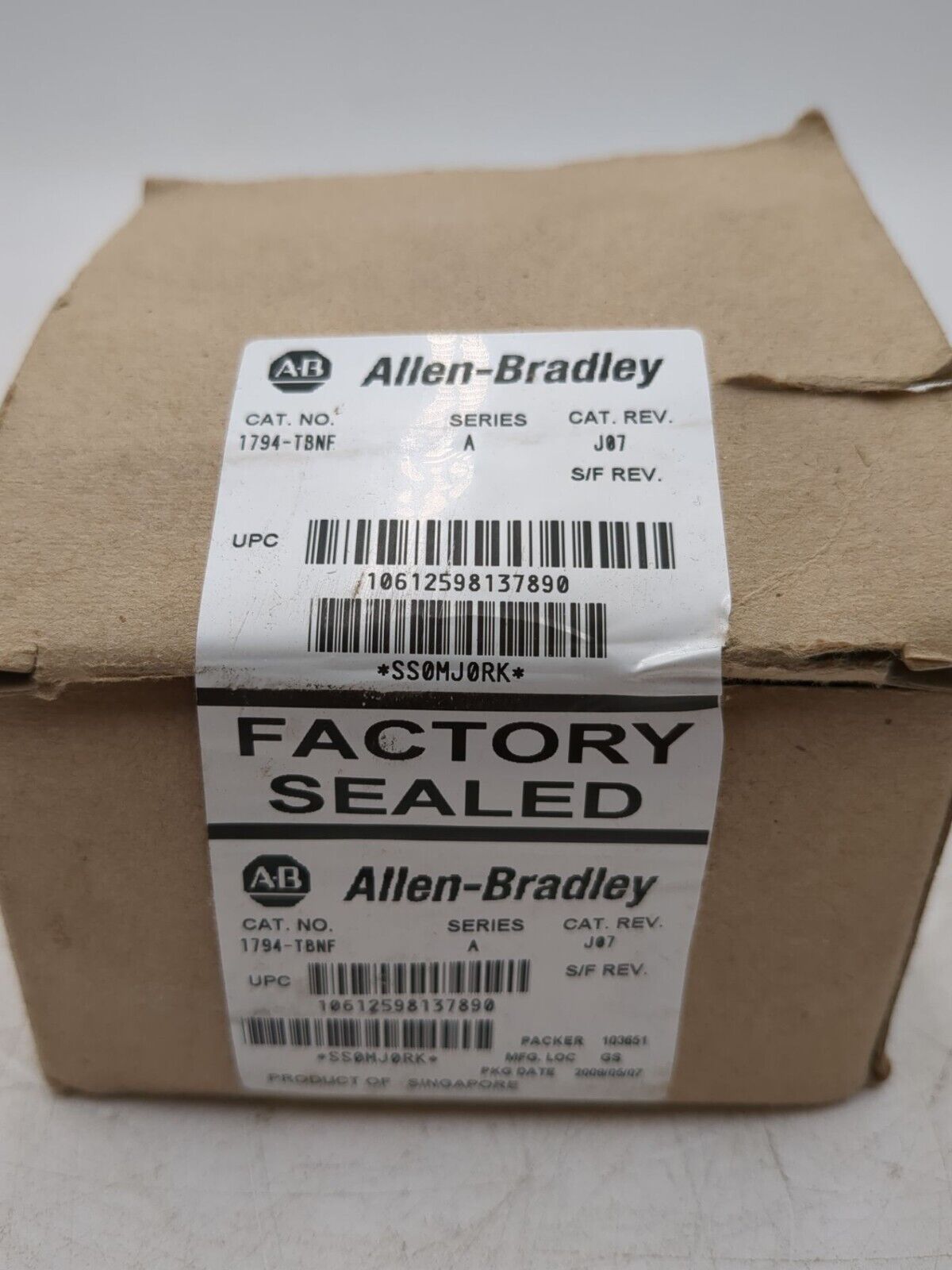 Allen-Bradley 1794-TBNF AR New