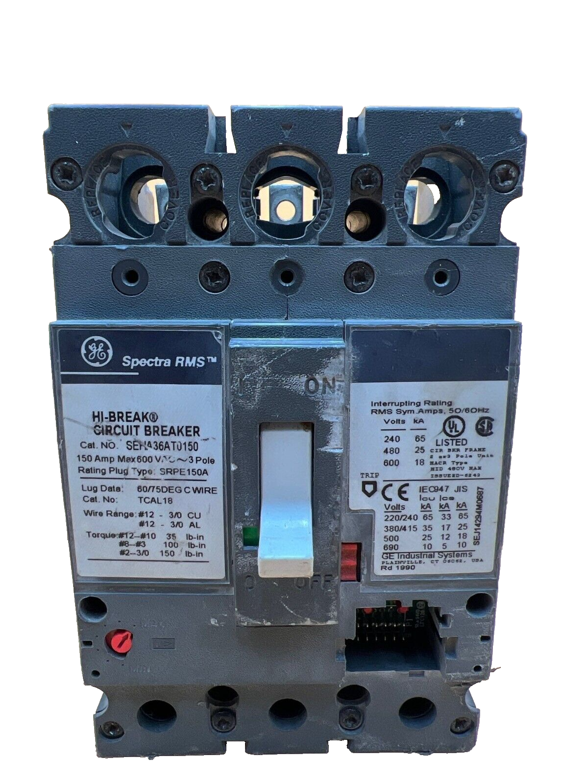 GE SEHA36AT0150 Used