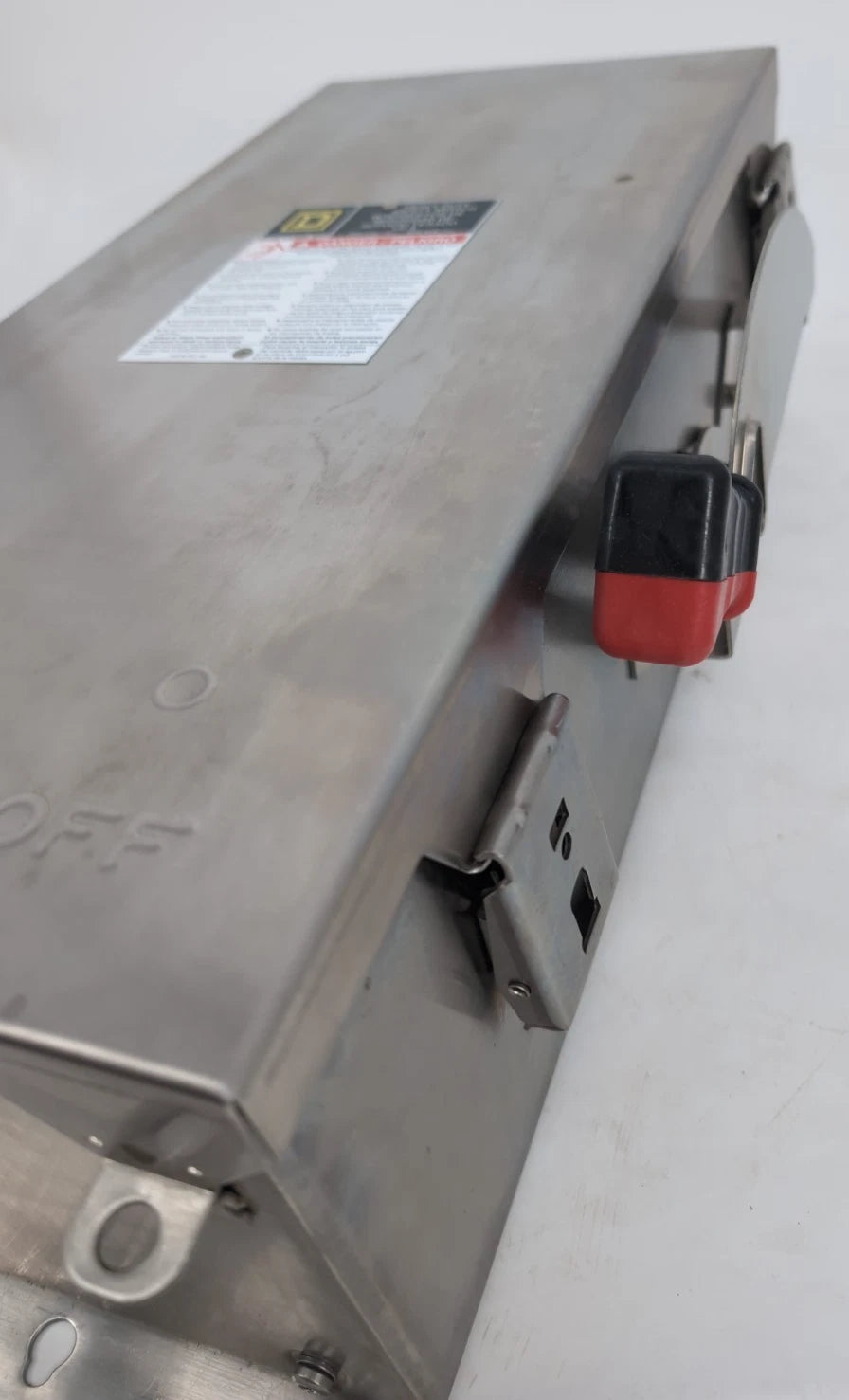 Square D H363DS Heavy Duty Safety Disconnect Switch 100A 3P 600V Stainless NEW New