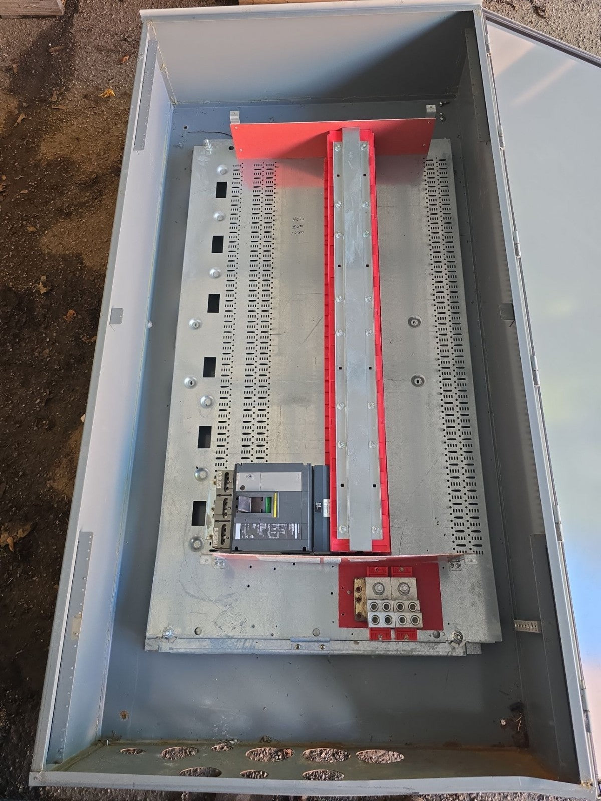 Square D HCRU I-Line Panelboard 1200A 600V PGA36120 MCB Panel 1200 Amp 3R Encl Used