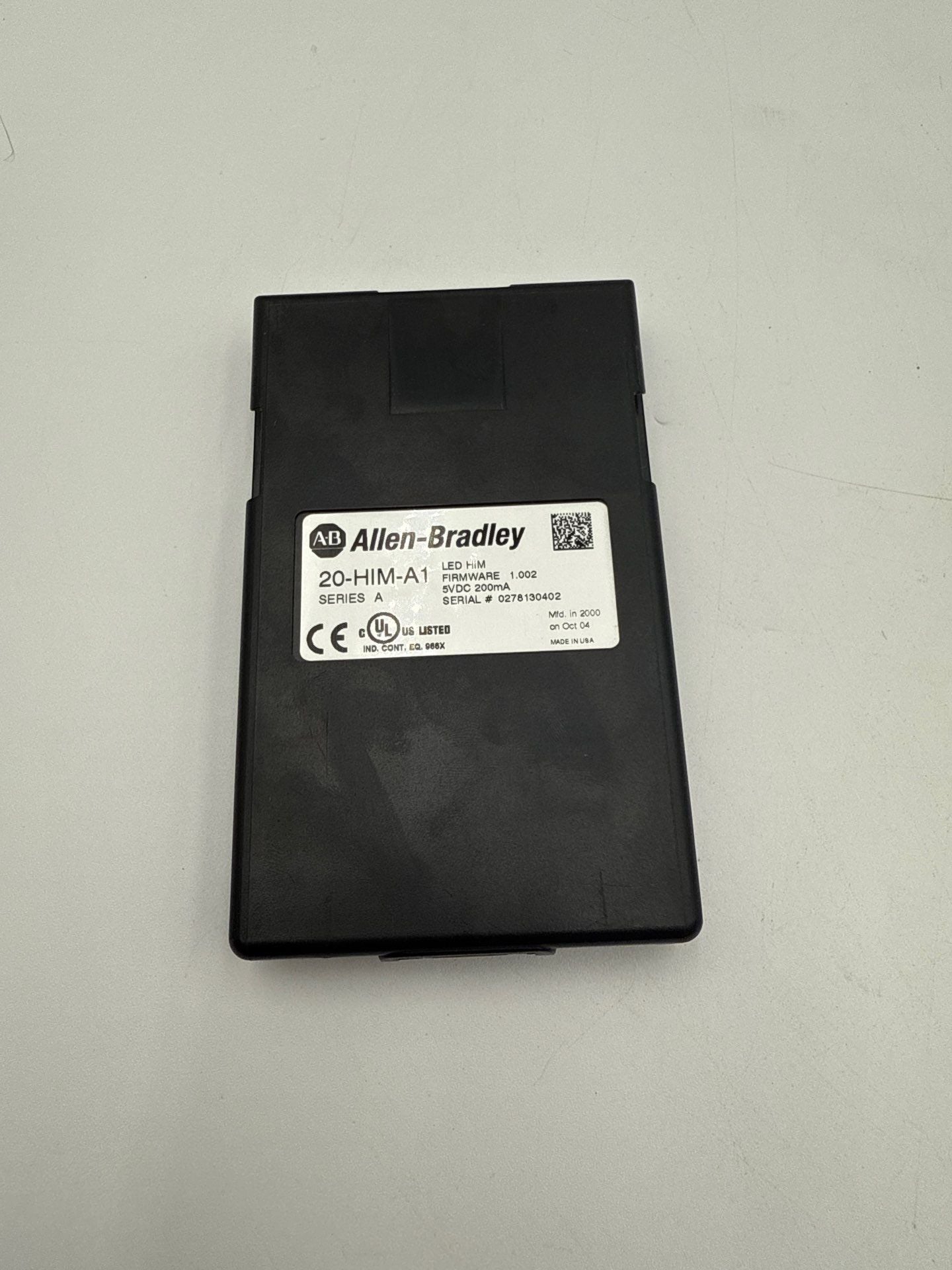 Allen Bradley 20-HIM-A1 LED Powerflex Human Interface Module 1.002 5VDC 200mA New