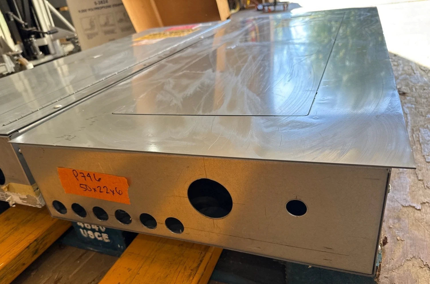 Square D NF Panelboard 125A 480/277V 3PH 4W 42 Cir MCB Panel 125 Amp HDP36125 Used