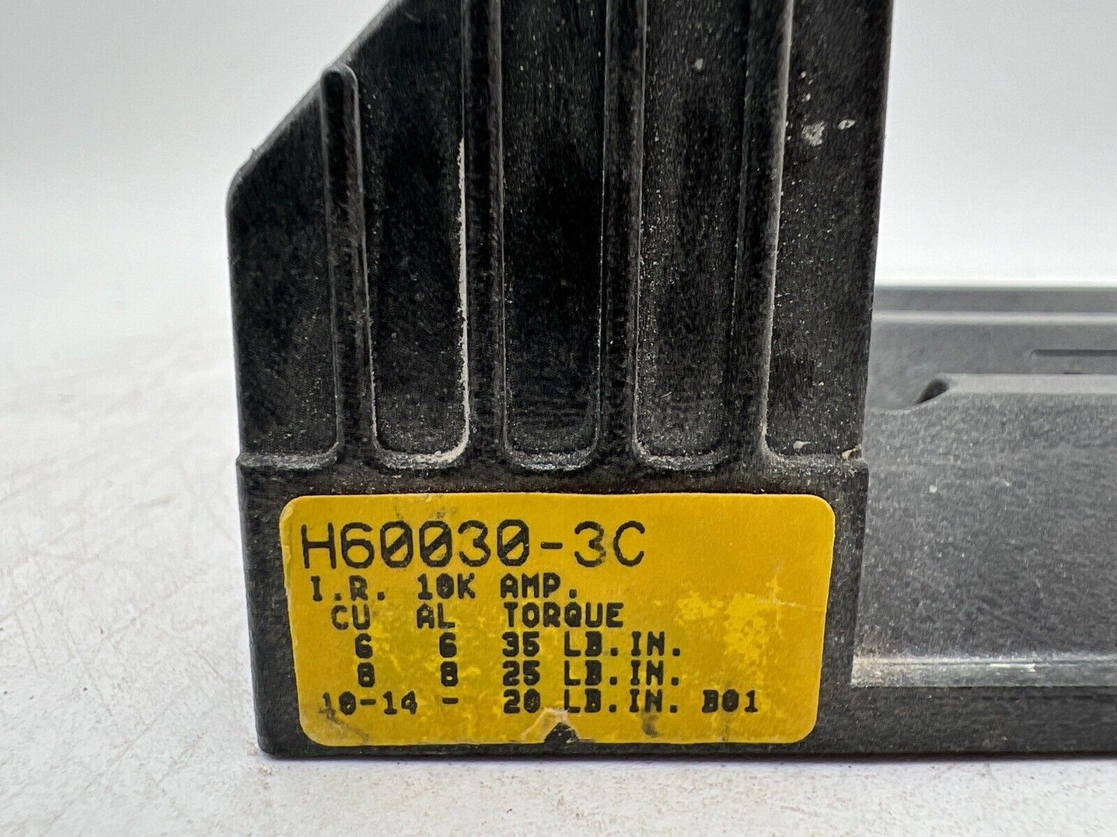 Bussmann H60030-3C Used