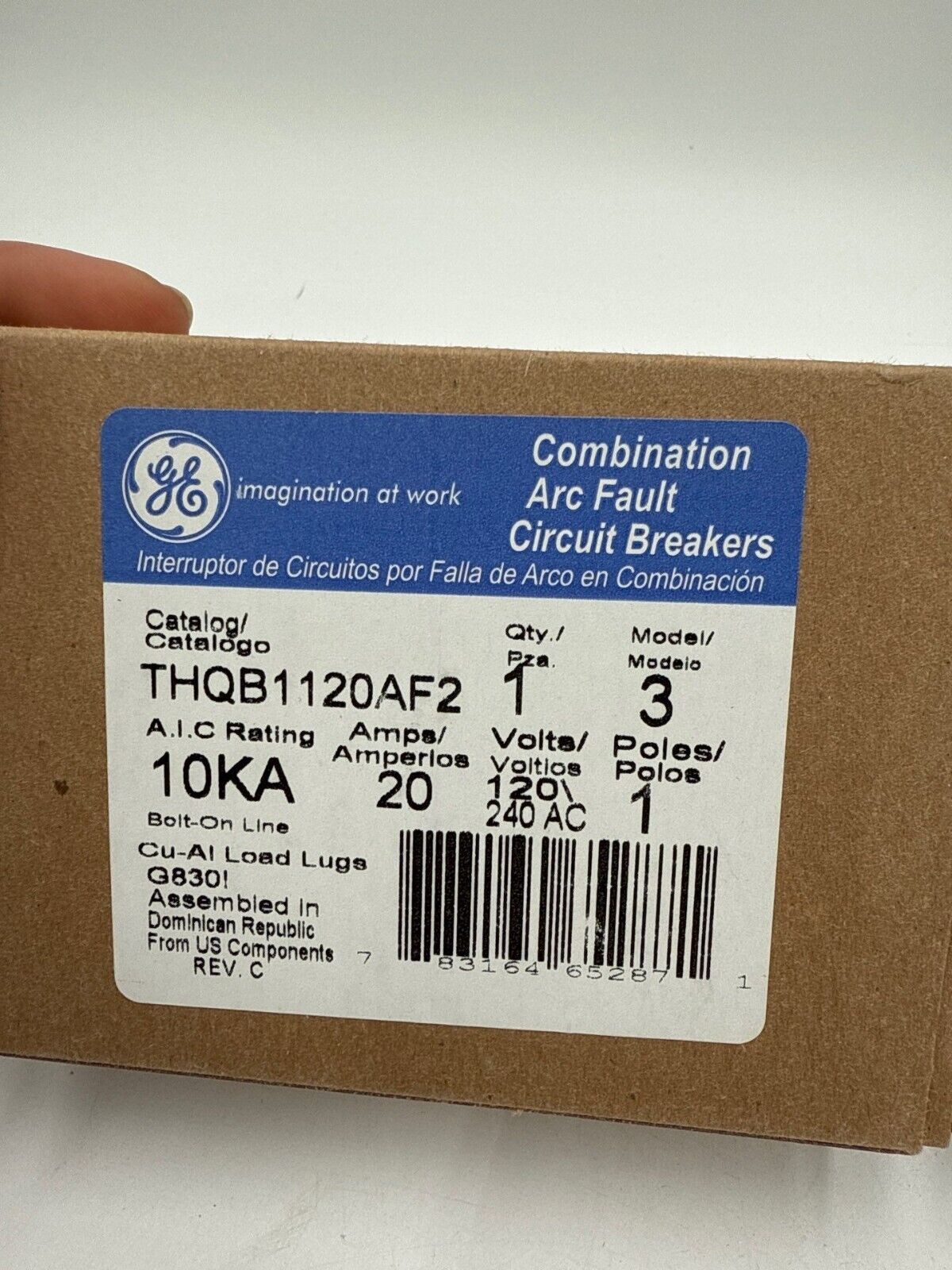 GE THQB1120AF2 New