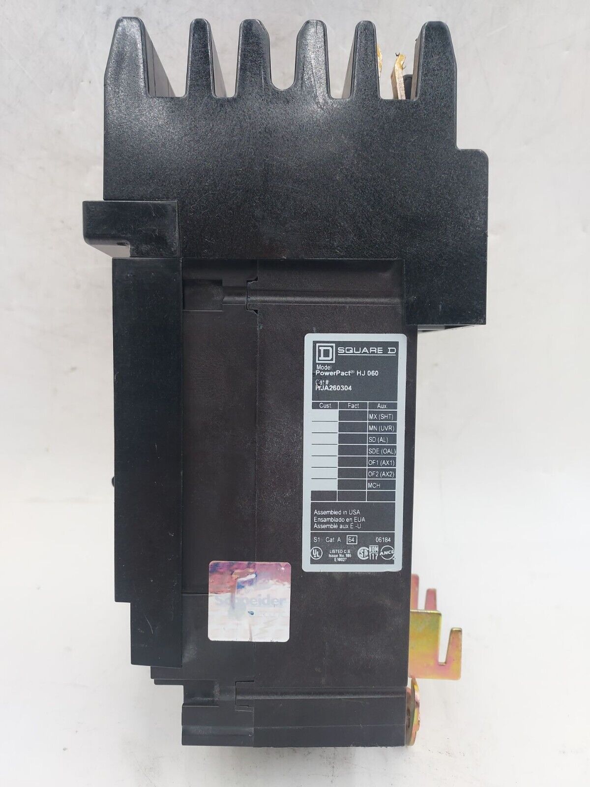 Square D HJA260304 Used