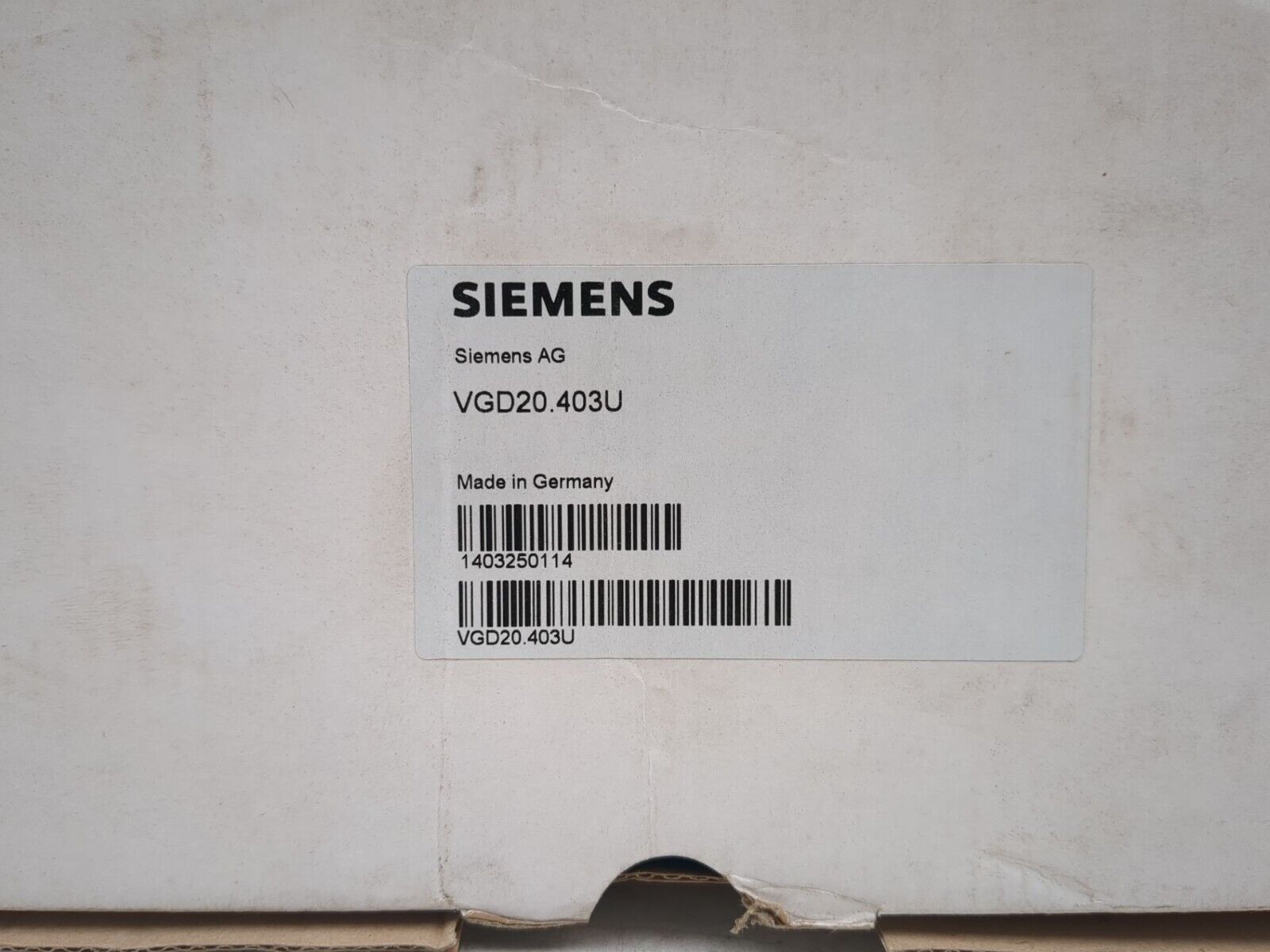 Siemens VGD20.403U New