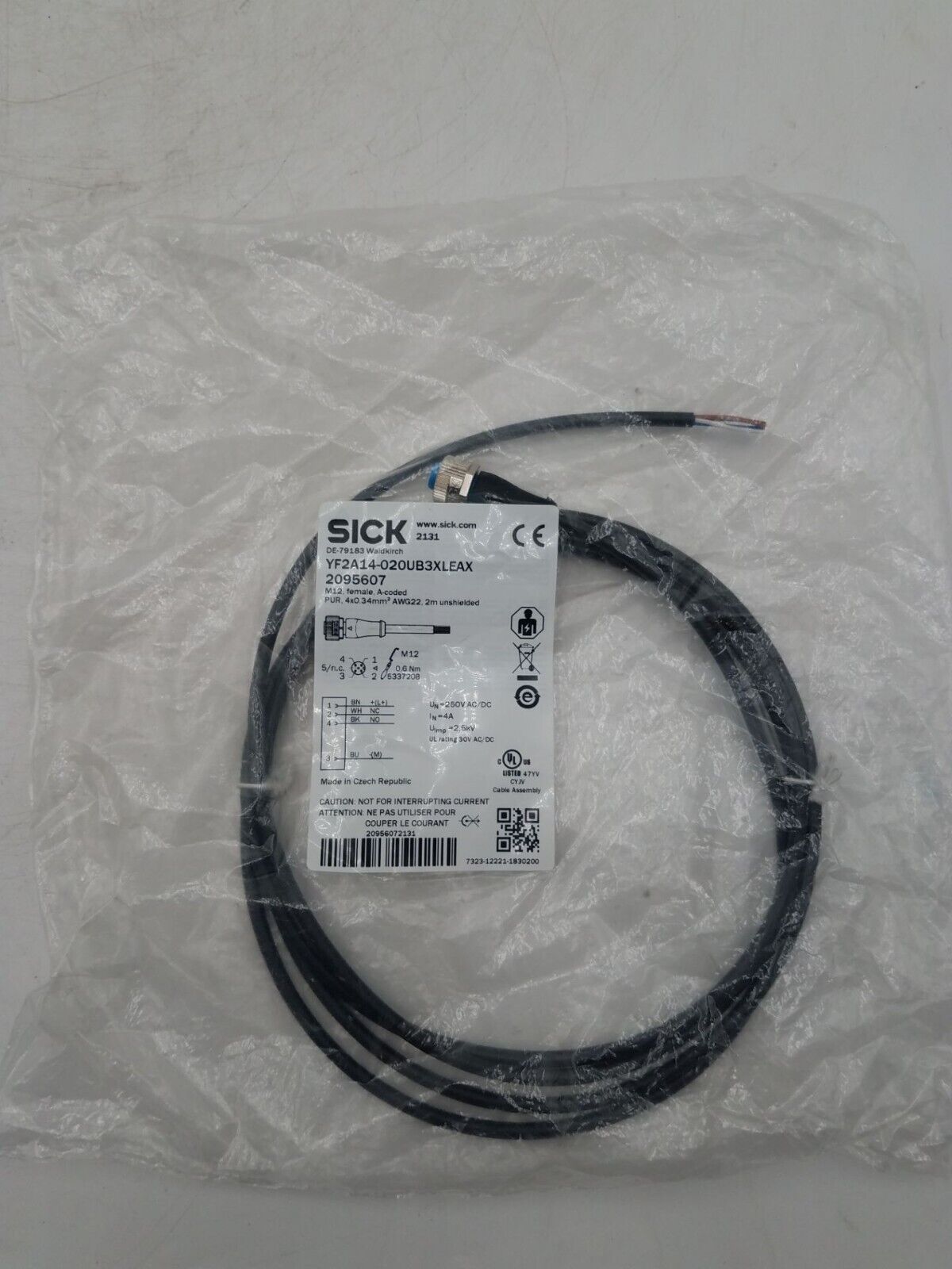 SICK YF2A14-020UB3XLEAX New