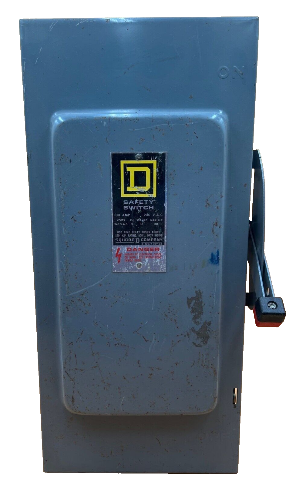 Square D SQD H323N Used