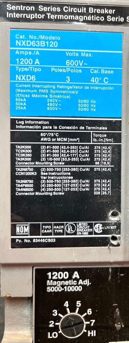 Siemens NXD63B120 Used