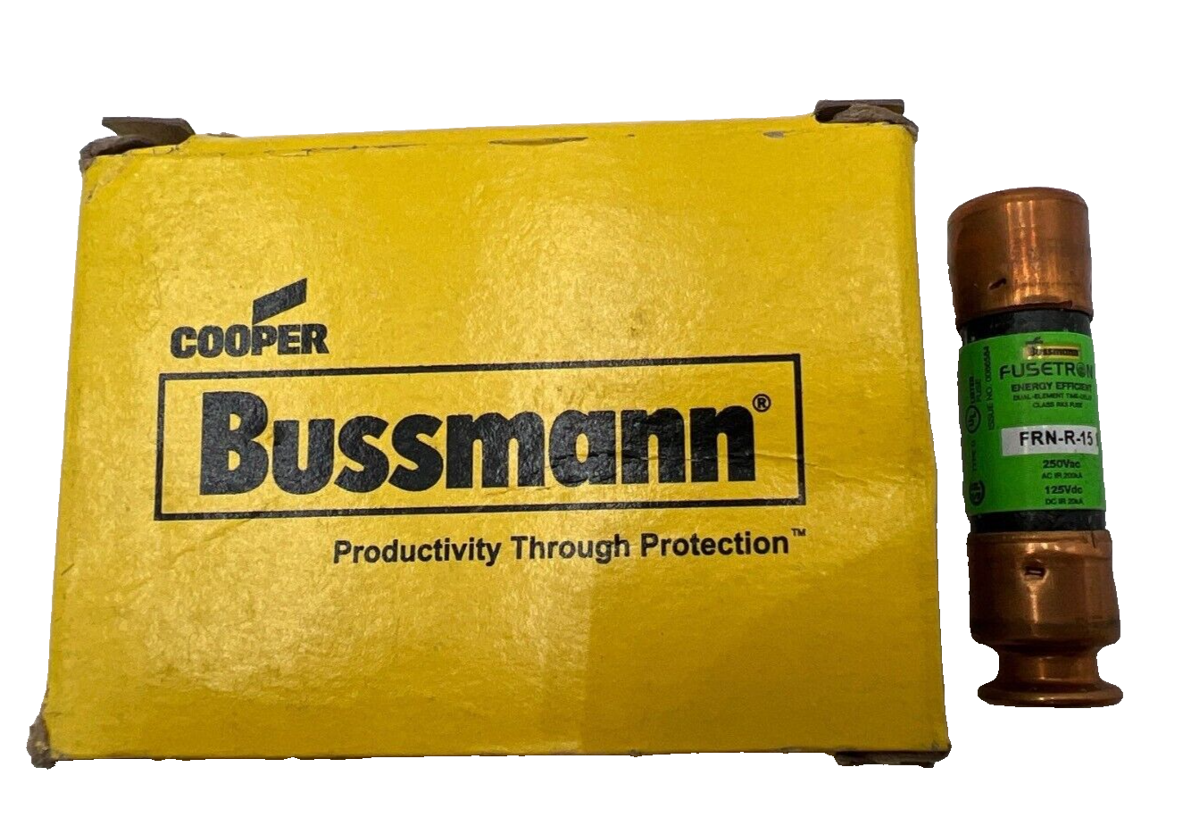 Cooper Bussmann FRN-R-15 New