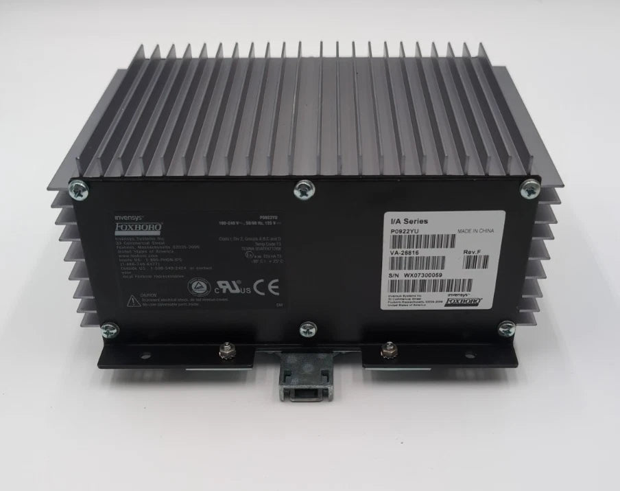 FOXBORO INVENSYS FPS400-24 I/A Series P0922YU Rev F Power Supply USED Used